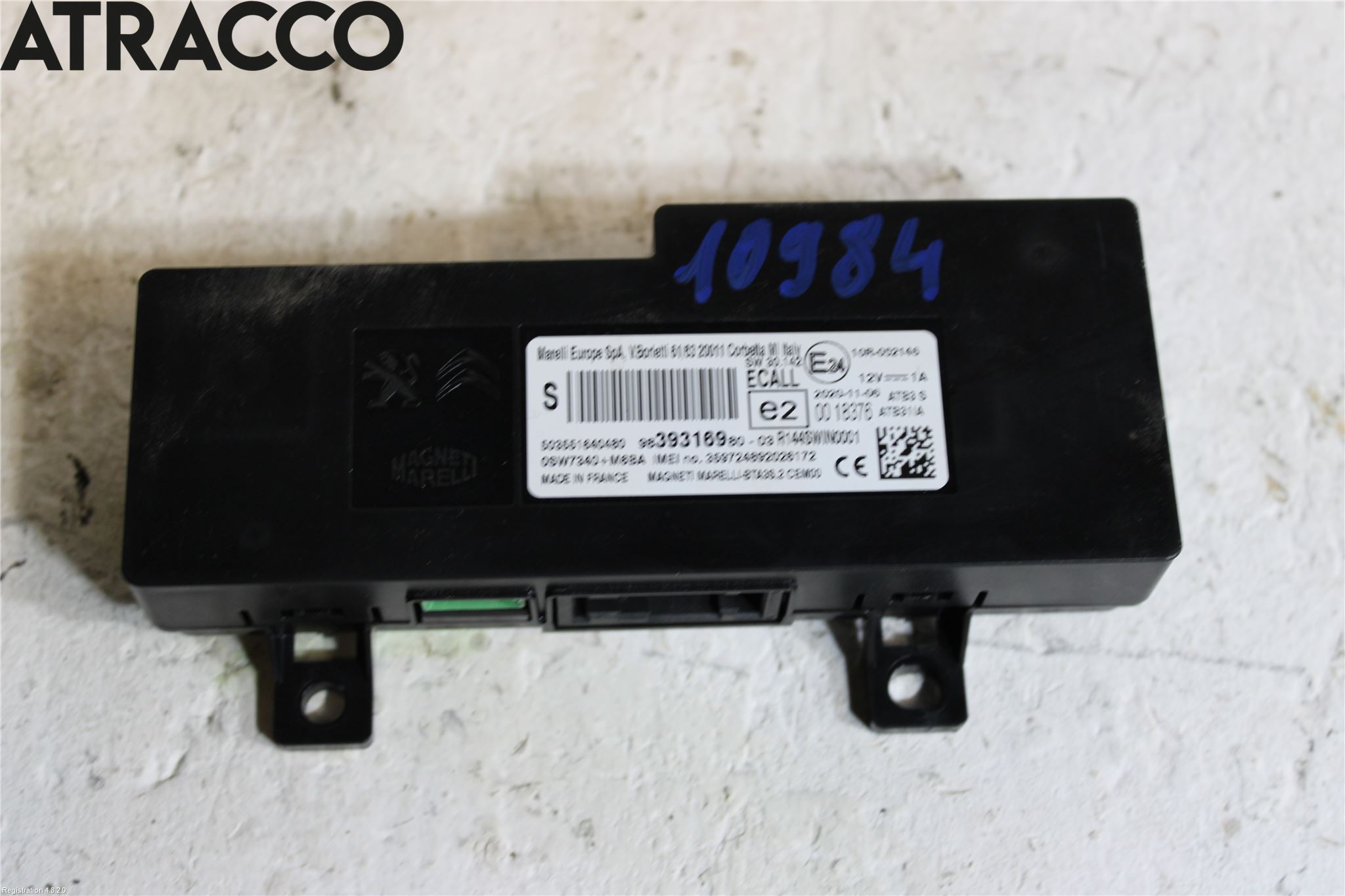 Peugeot 2008/E-2008 20- Styreenhet Øvrig