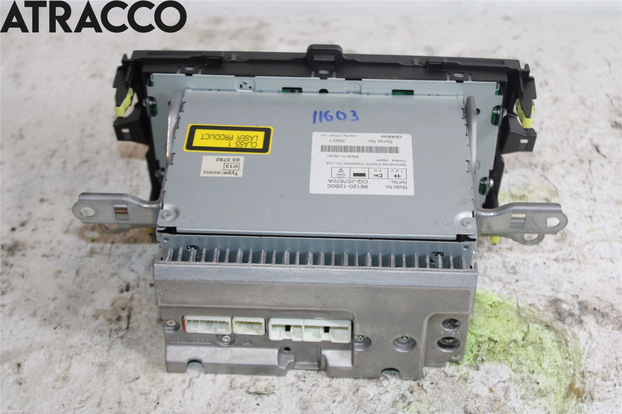 Toyota COROLLA 08-12 Stereo Radio Med Cd