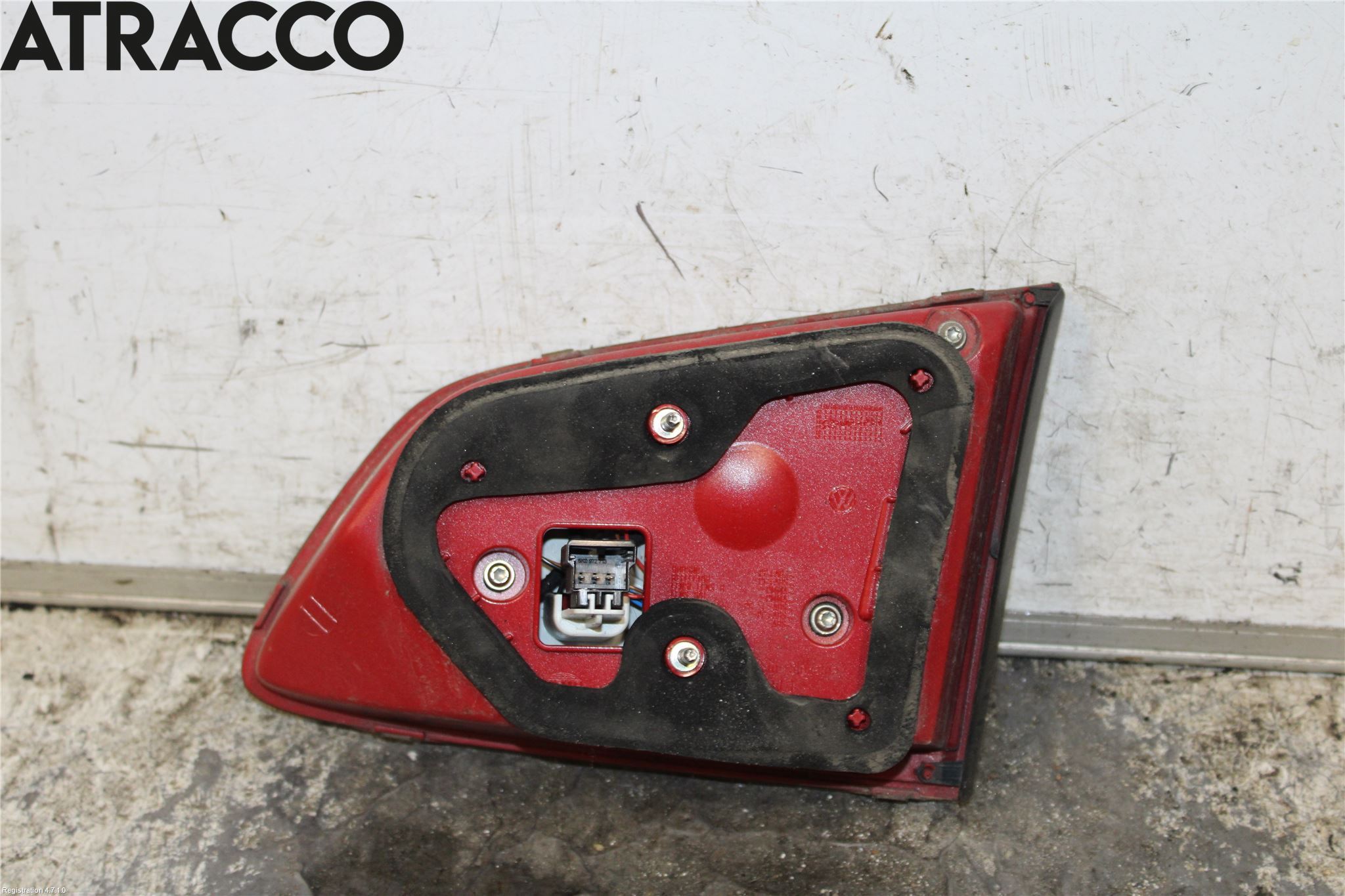 Volkswagen VW CRAFTER 06-16 Baklykt Venstre  På Luke(Indre