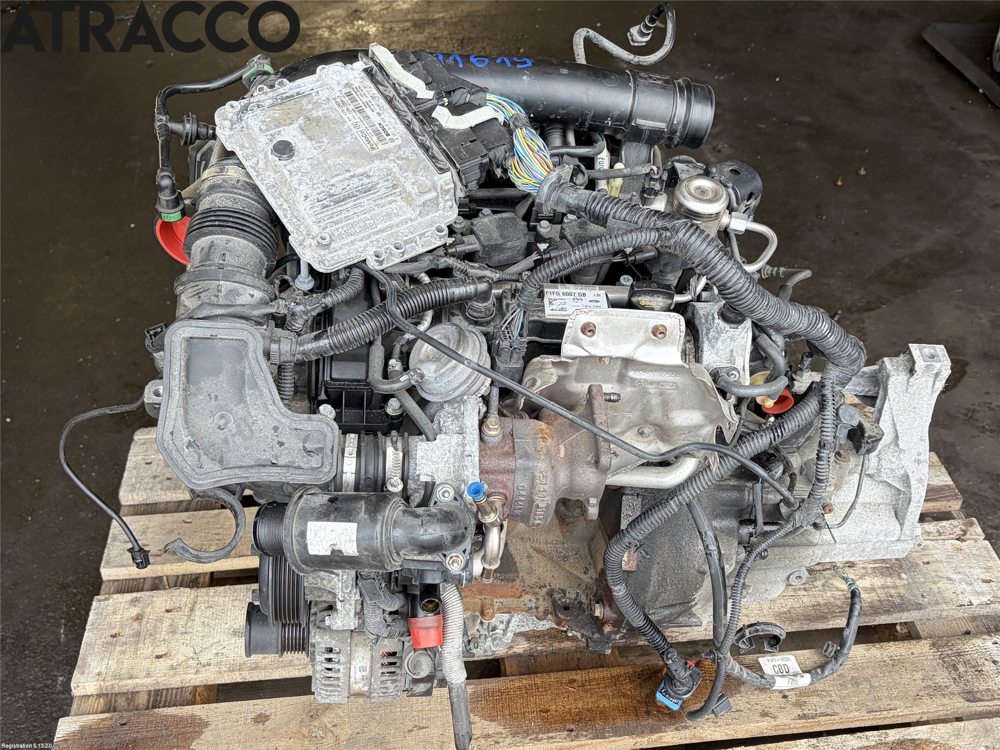 Ford FOCUS 15-18 Motor Bensin