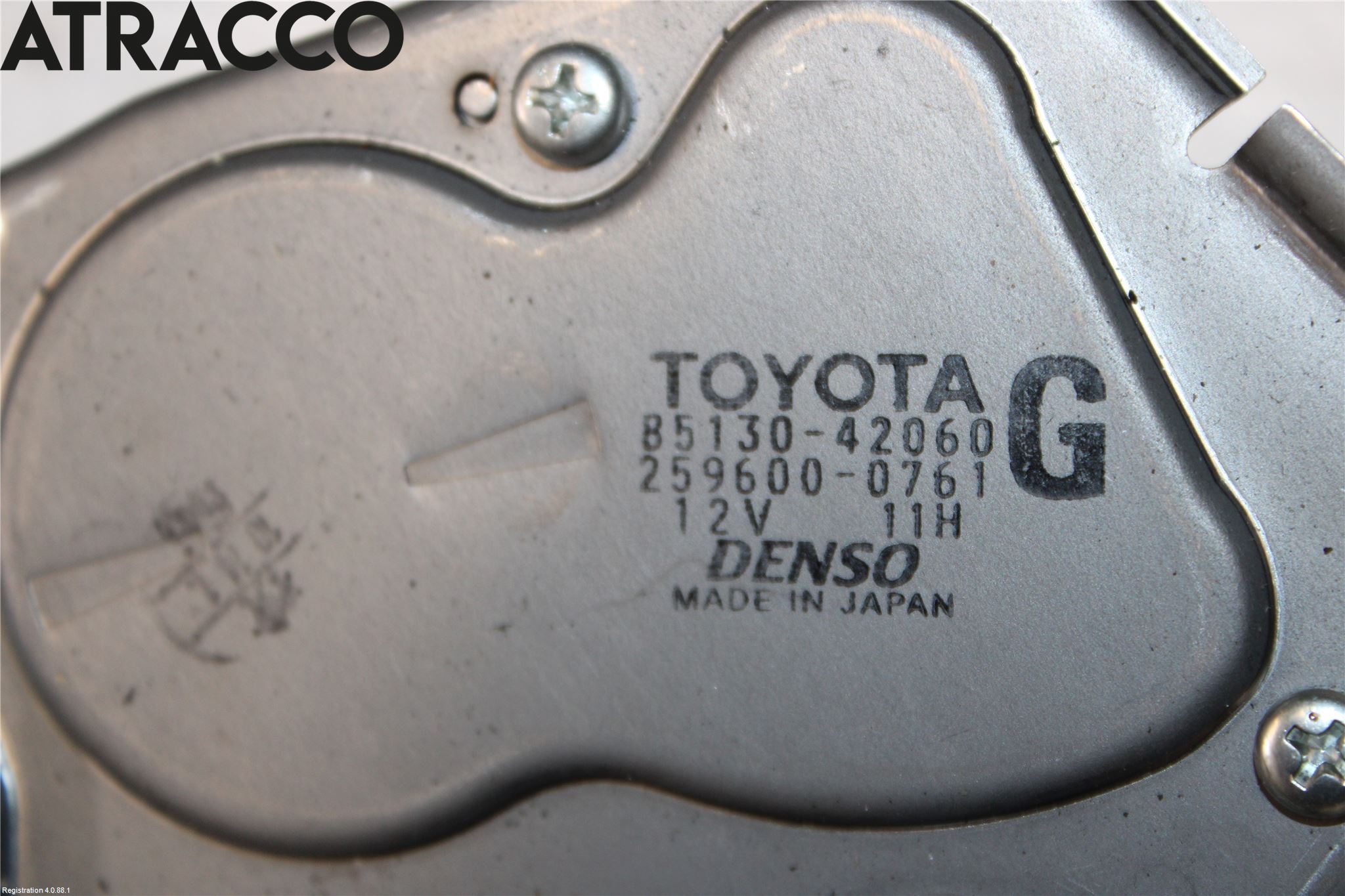 Toyota RAV 4 06-12 Viskermotor Bakluke