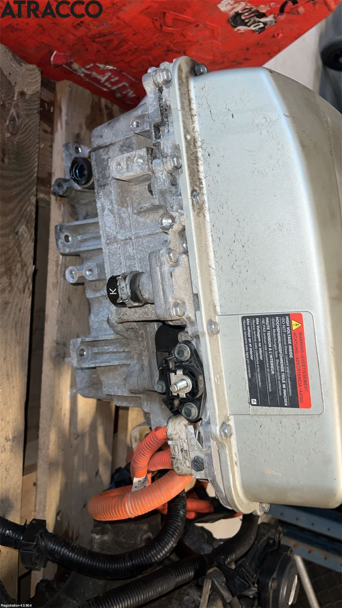 Nissan LEAF 11-17 Motor Elektrisk Fram