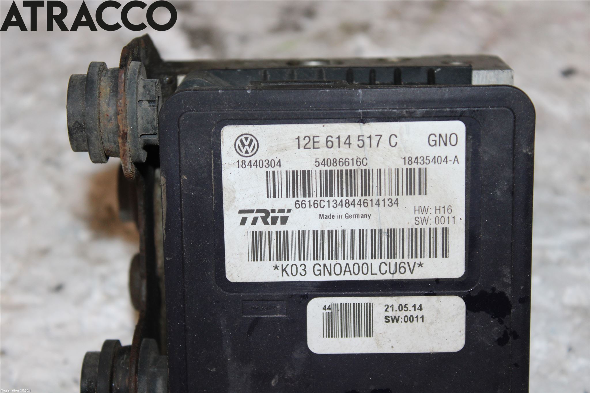 Volkswagen VW UP! / E-UP! Abs Hydraulikkaggregat