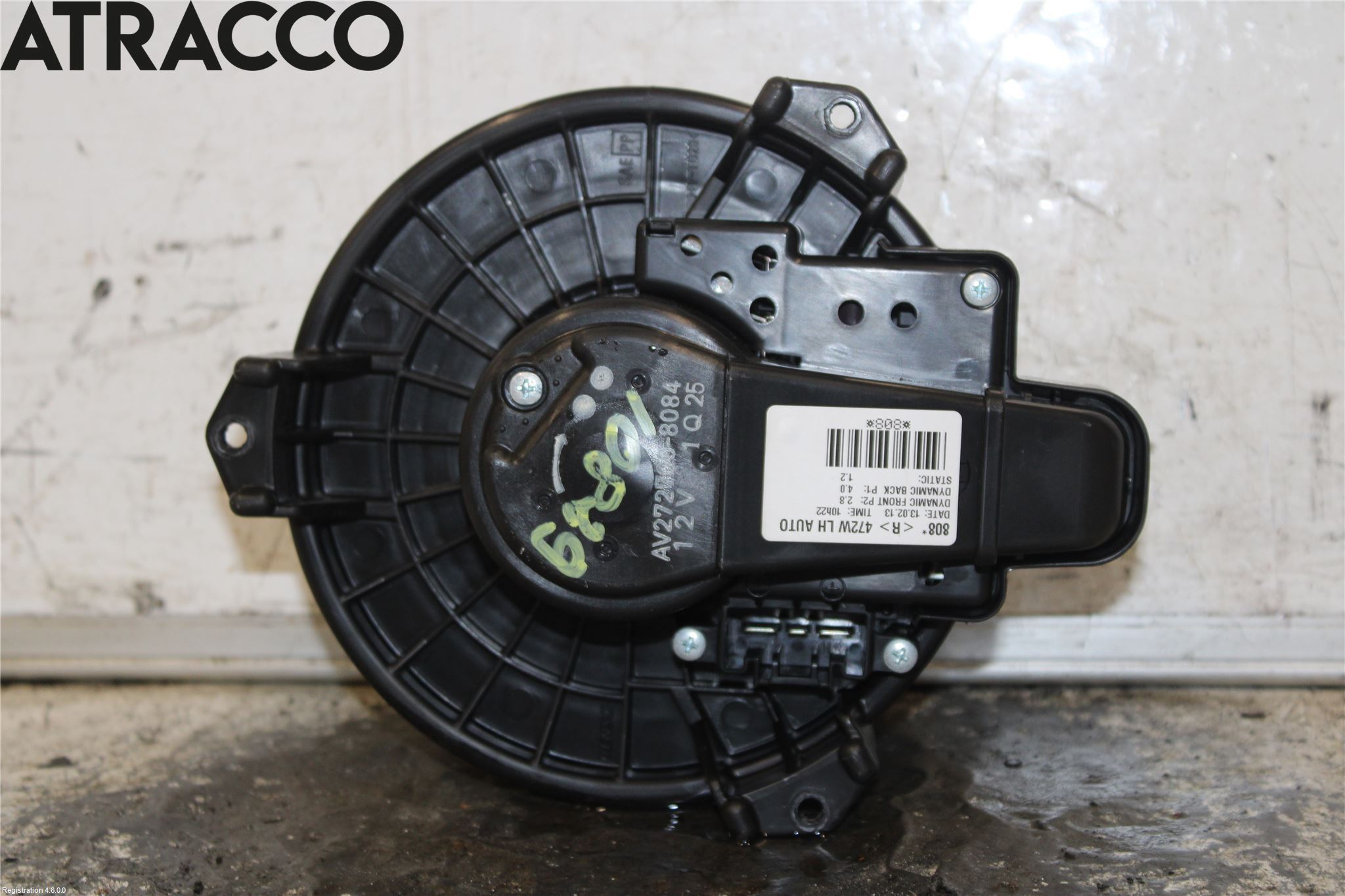 Toyota AURIS 13-19 Varmeapparat Viftemotor