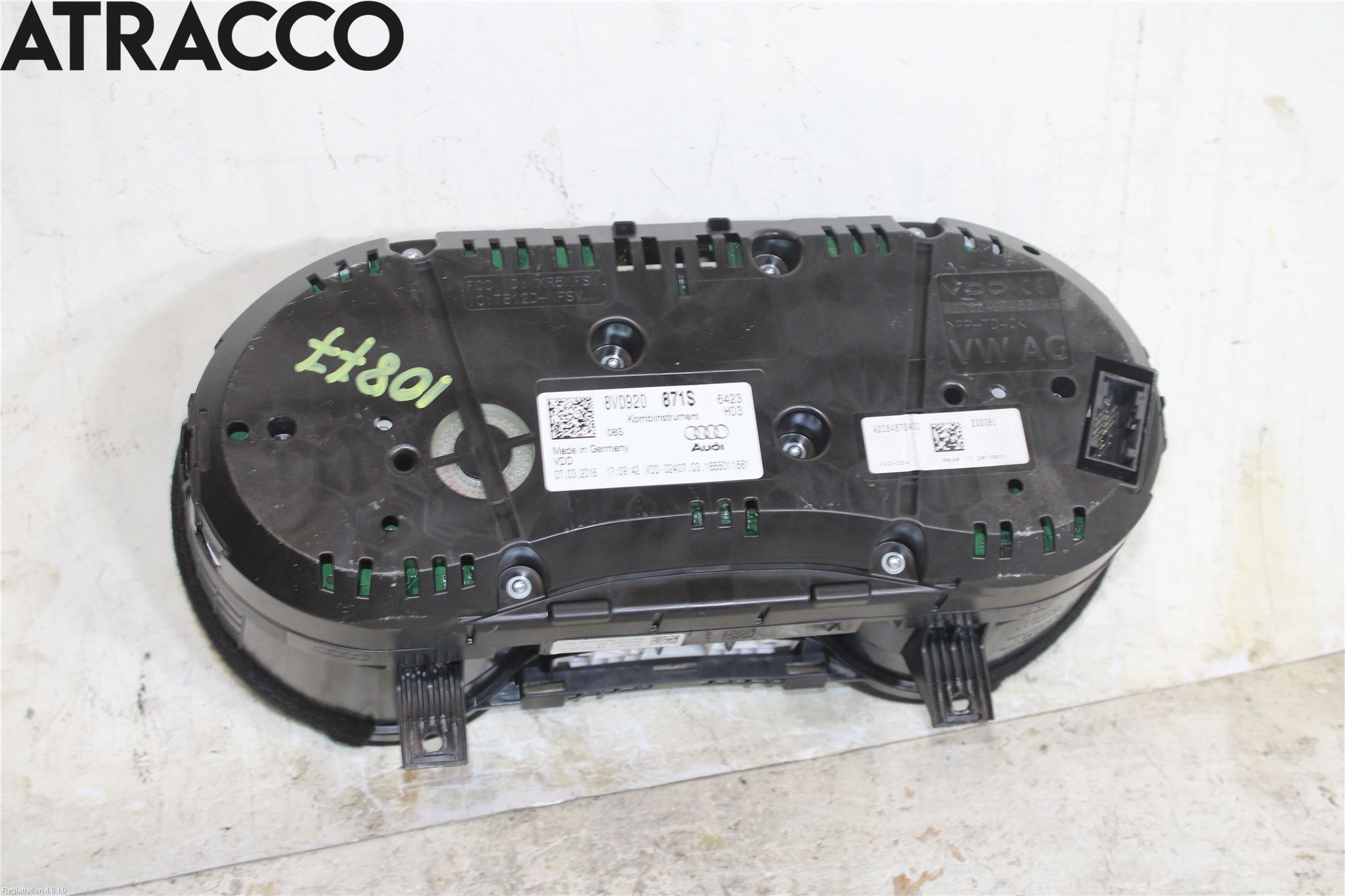 Audi A3/S3 8V 13-20 Instr Kombinert