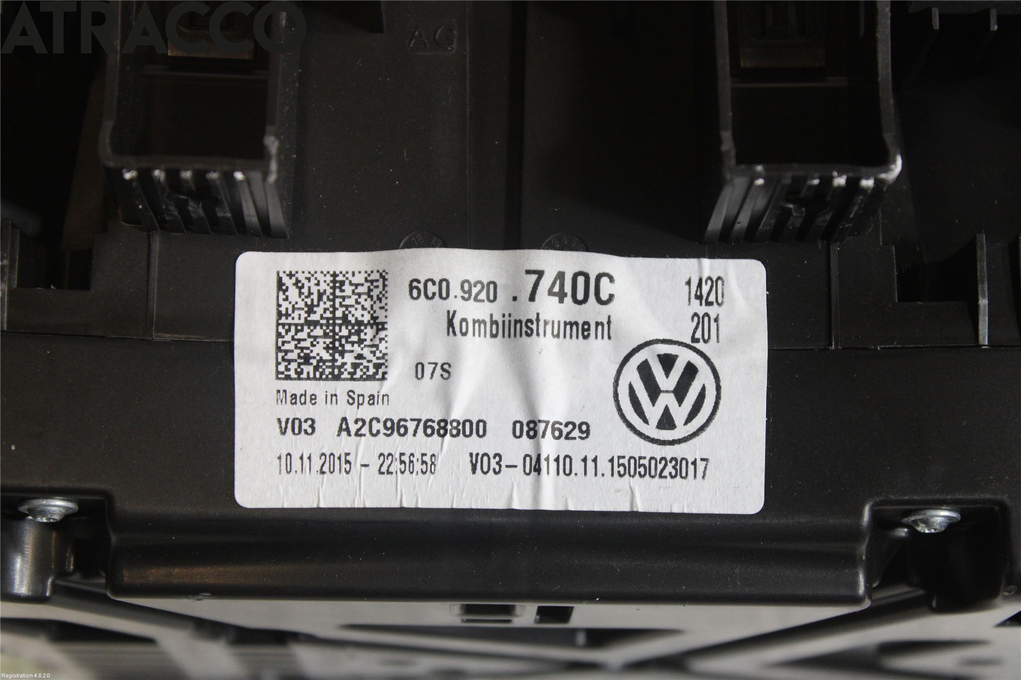 Volkswagen VW POLO 10-17 Instr Kombinert