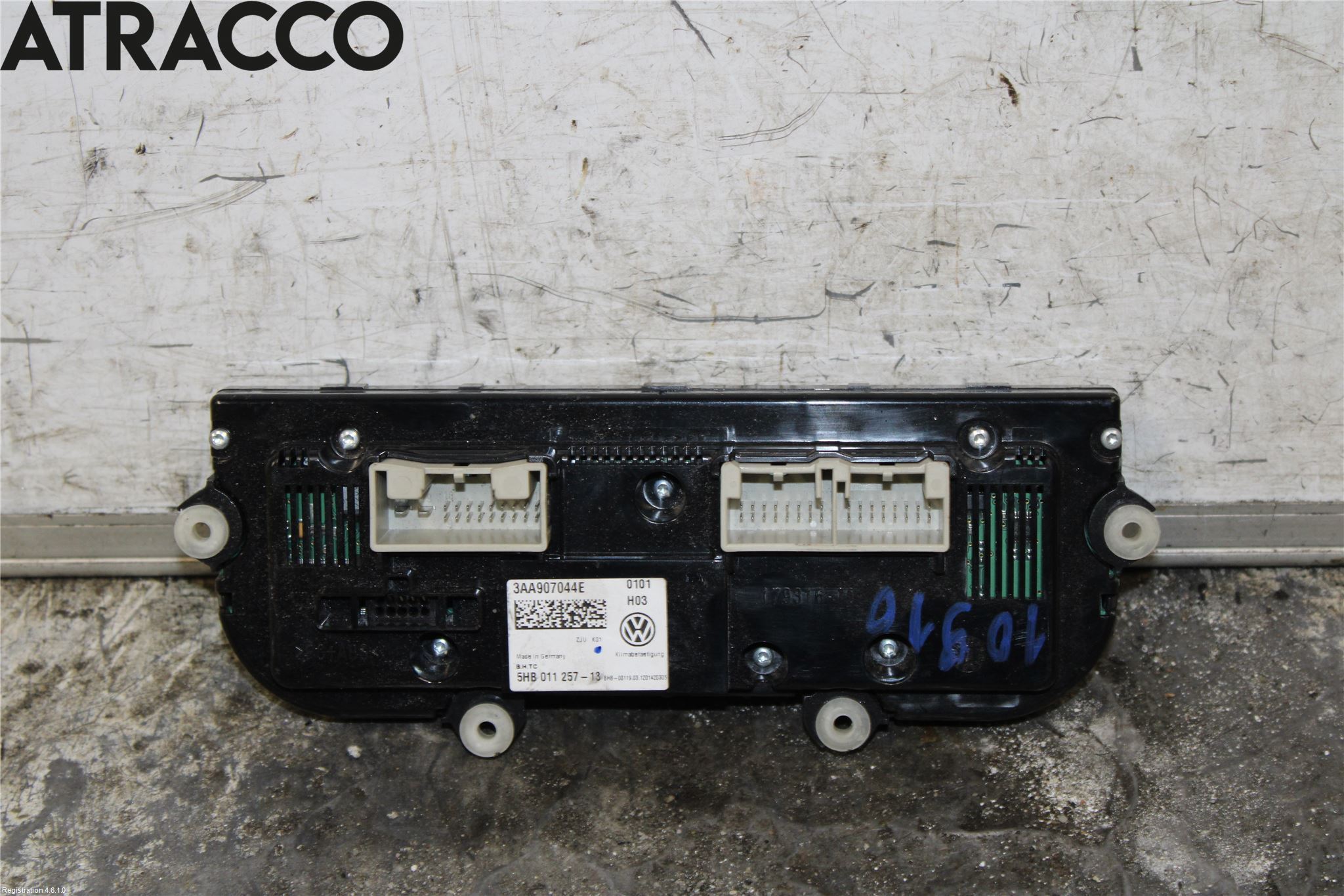 Volkswagen VW CRAFTER 06-16 Varme Ac Betjening-Display