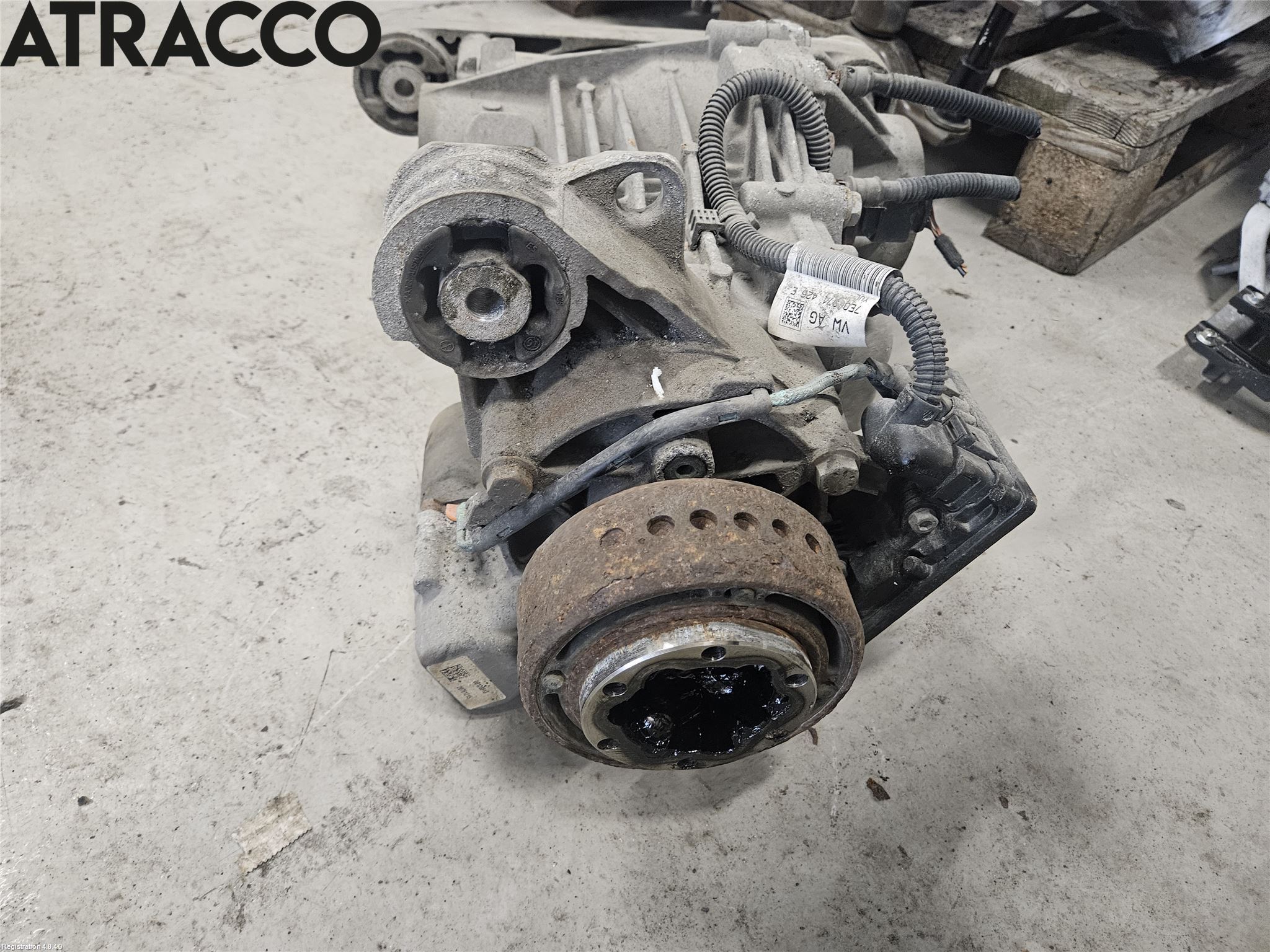 Volkswagen VW TRANSP/CARAVELLE (T6) 16-22 Bakaksel Kardang Bak -Diff