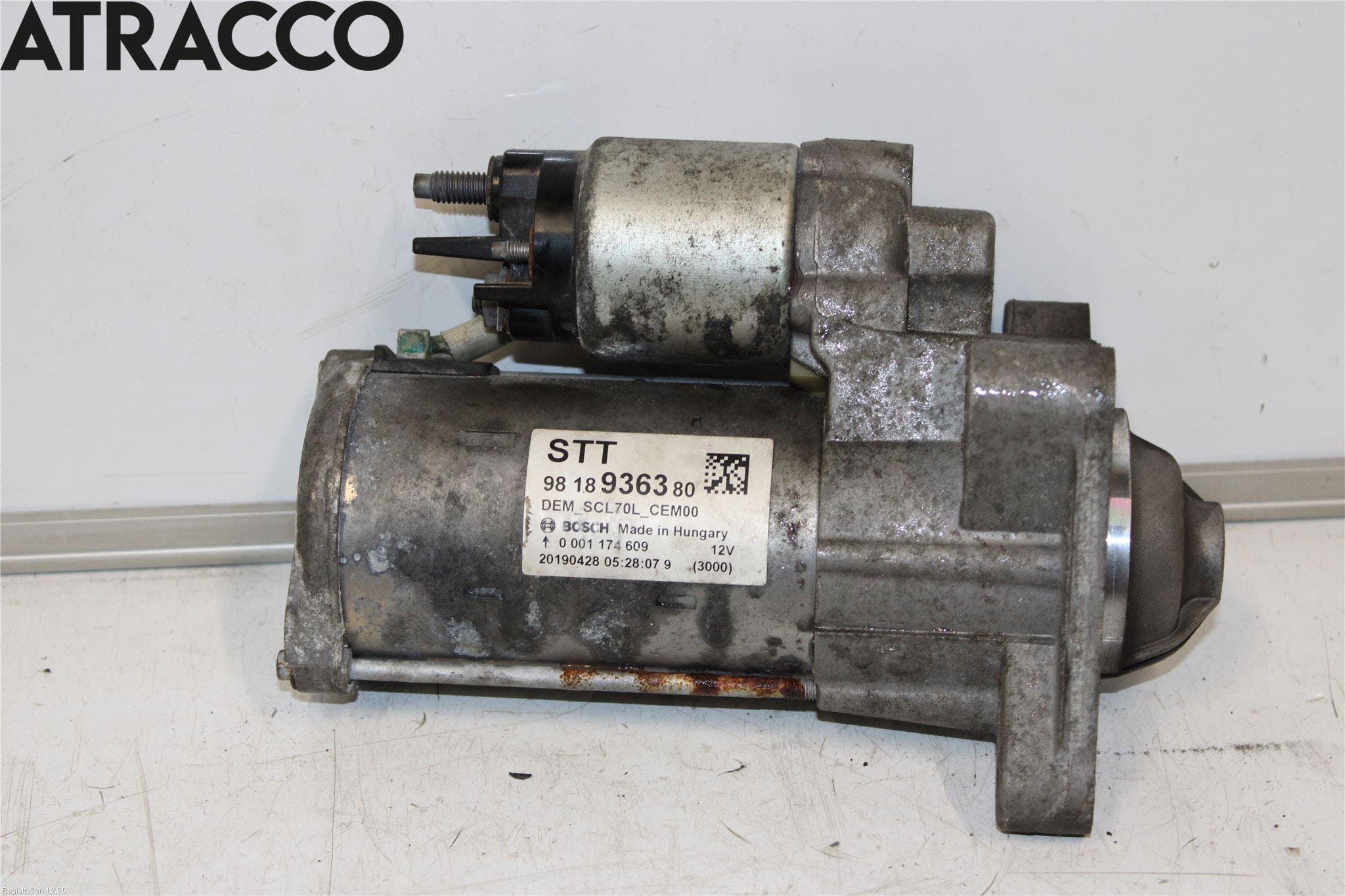 Peugeot BOXER/E-BOXER 15- Startmotor Diesel