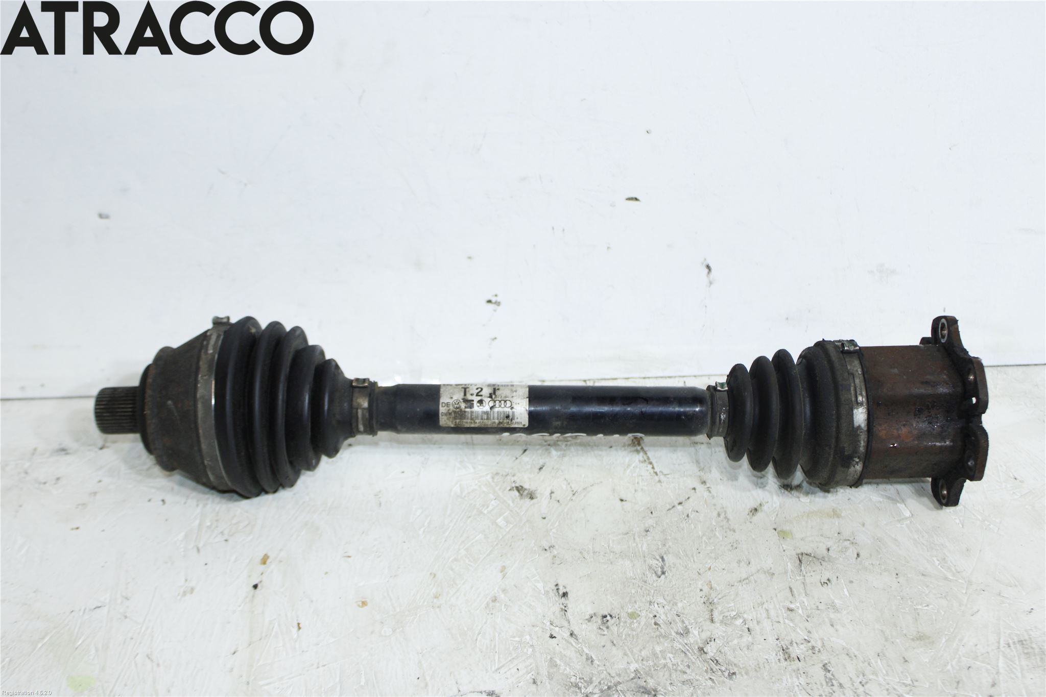 Audi A6/S6     05-11 Drivaksel Foran Kompl Høyre