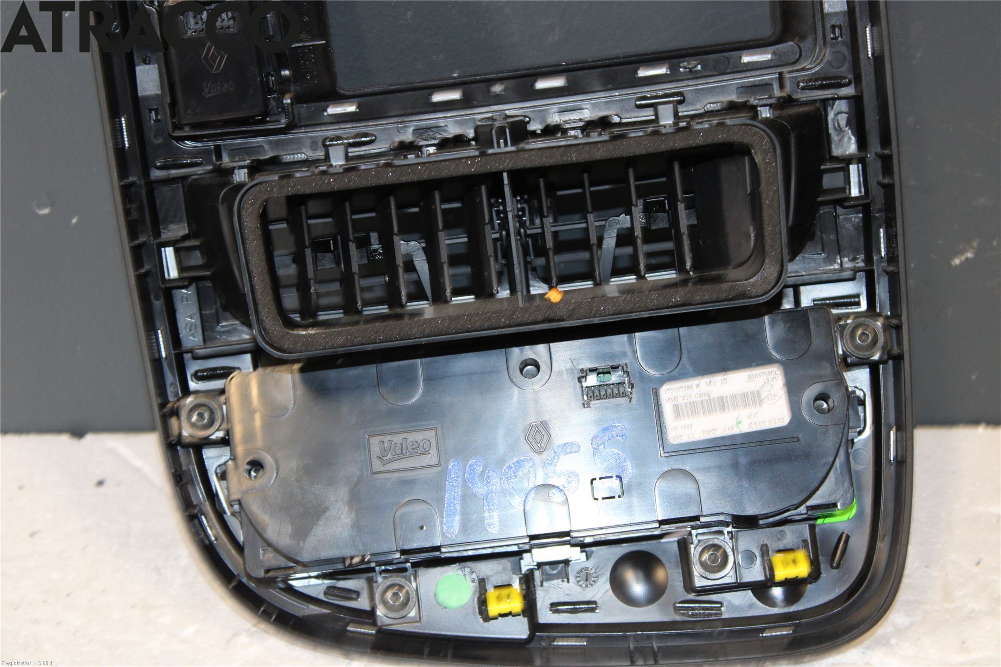 Renault ZOE/E-TECH 13- Varme Ac Betjening-Display