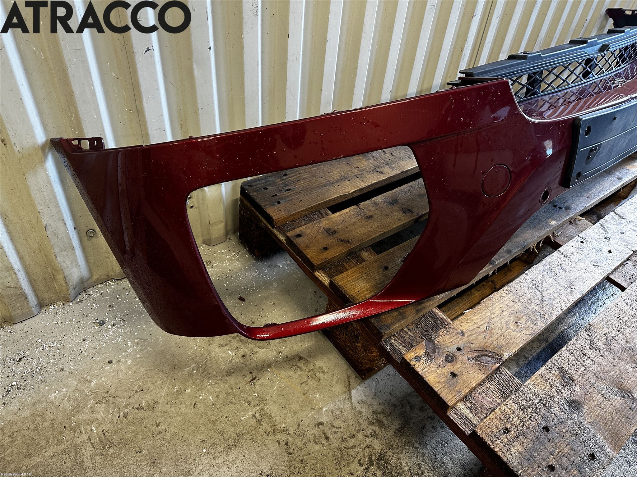 BMW X6 E71/E72   08-14 Støtfanger Foran Midt Del