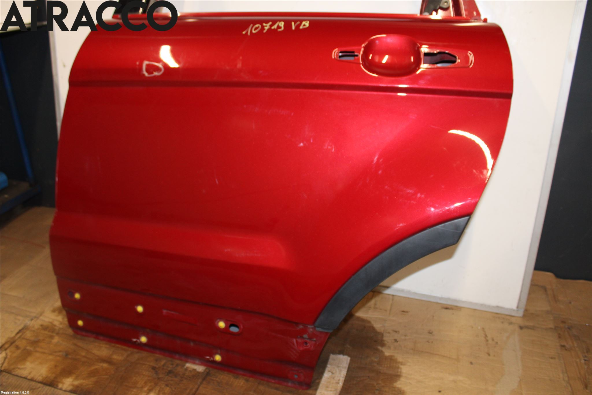 Landrover LAND ROVER RANGE ROVER EVOQUE (L538) 11-18 Dør 4D Bak Venstre