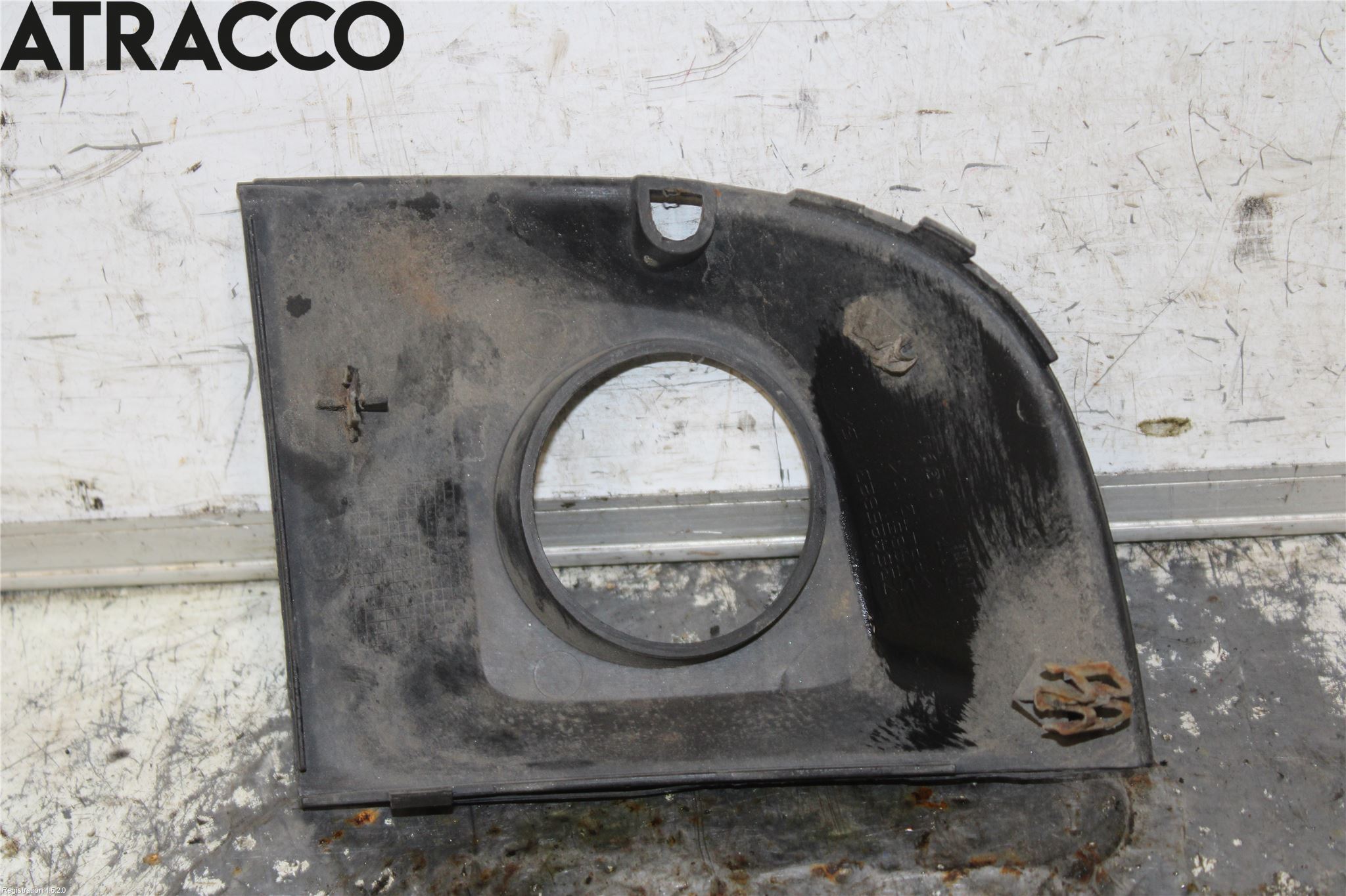 Fiat 500 07- Frontlykt Kurve-Tåkelys Ramme