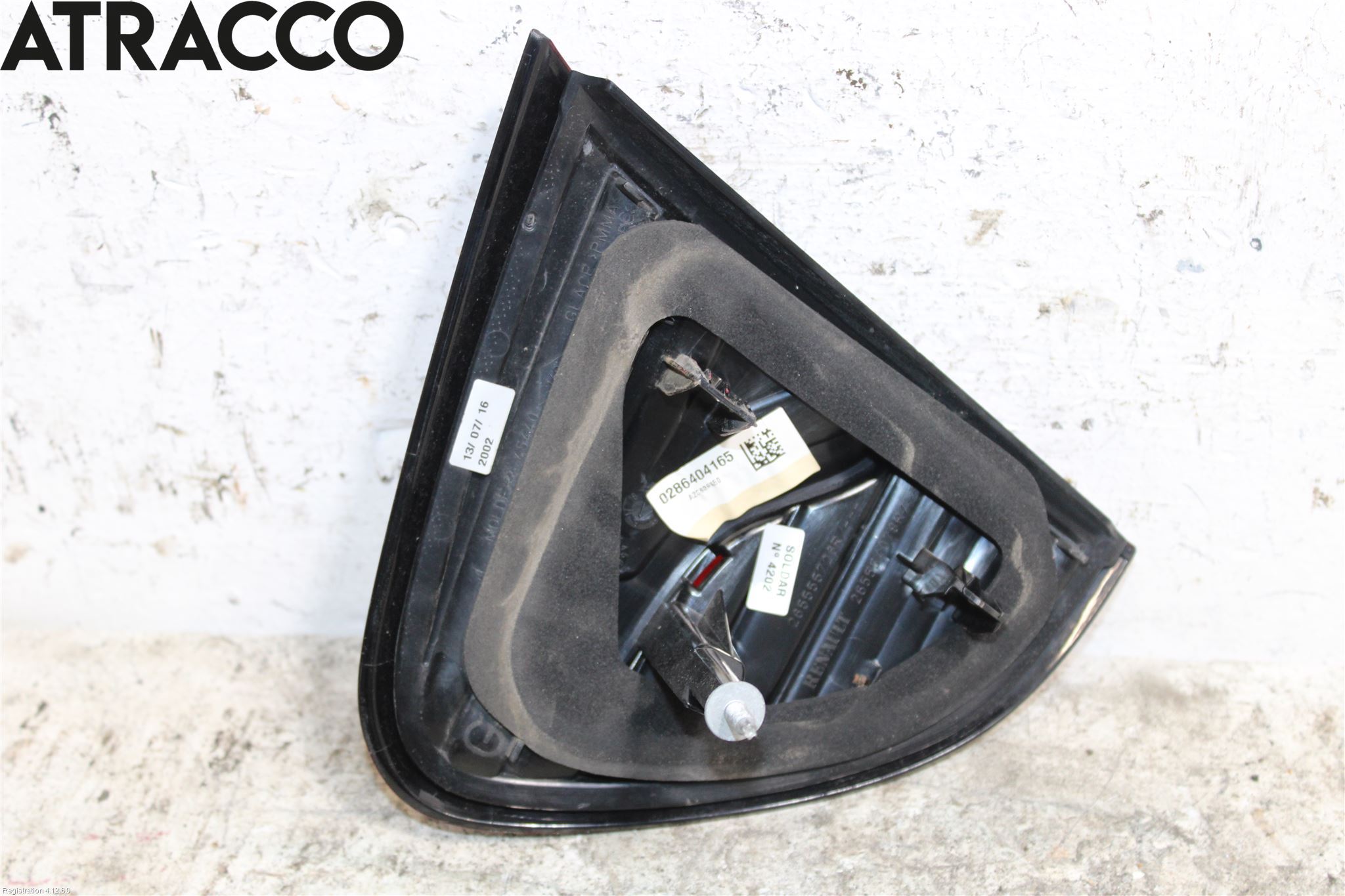 Renault CAPTUR 13-19 Baklykt Venstre  På Luke(Indre