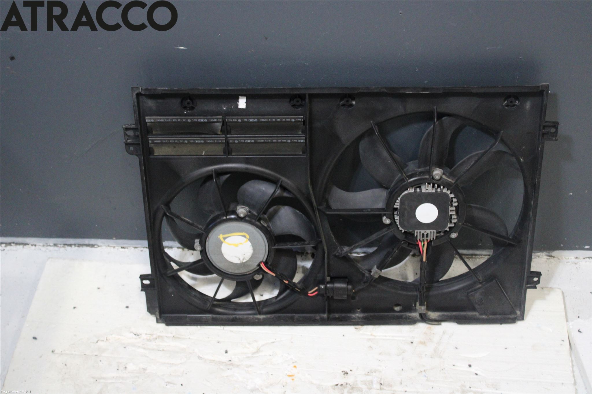 Volkswagen VW CADDY 11-15 Kjølevifte-Radiator Hus-Kåpe