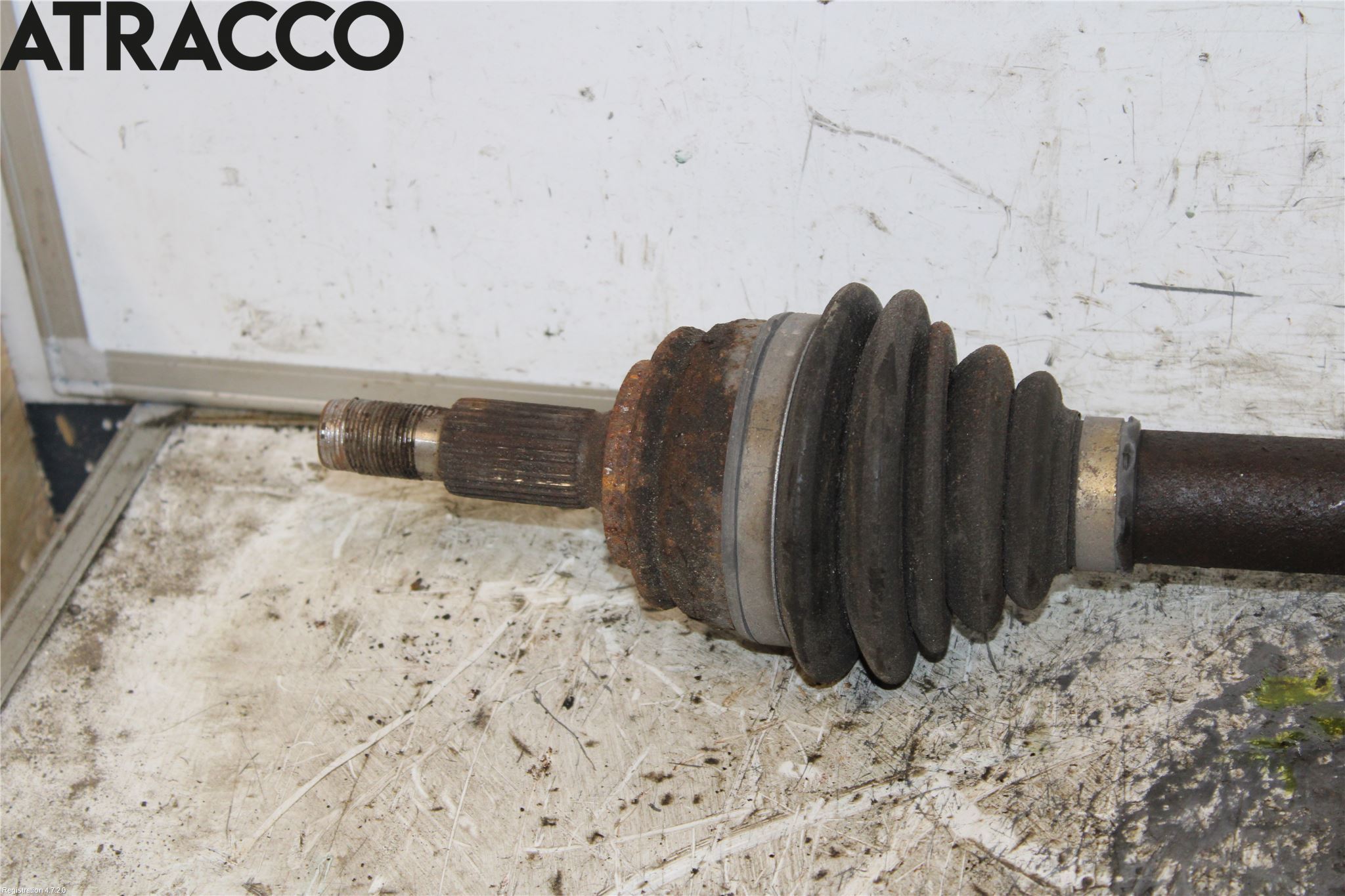 Citroen C4 PICASSO 14-18 Drivaksel Foran Kompl Venstre