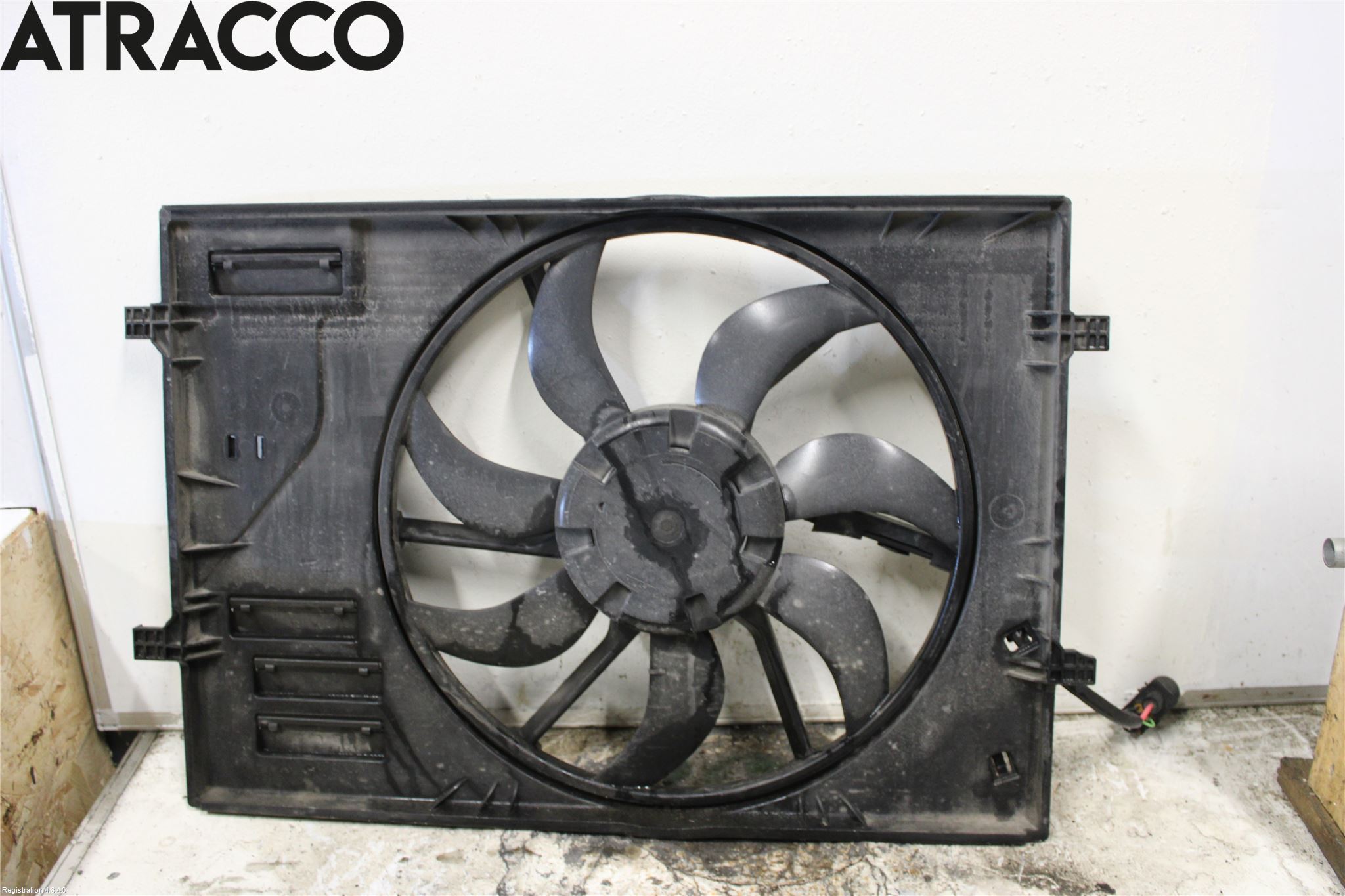 Volkswagen VW GOLF / E-GOLF VII 13-20 Kjølevifte Elektrisk