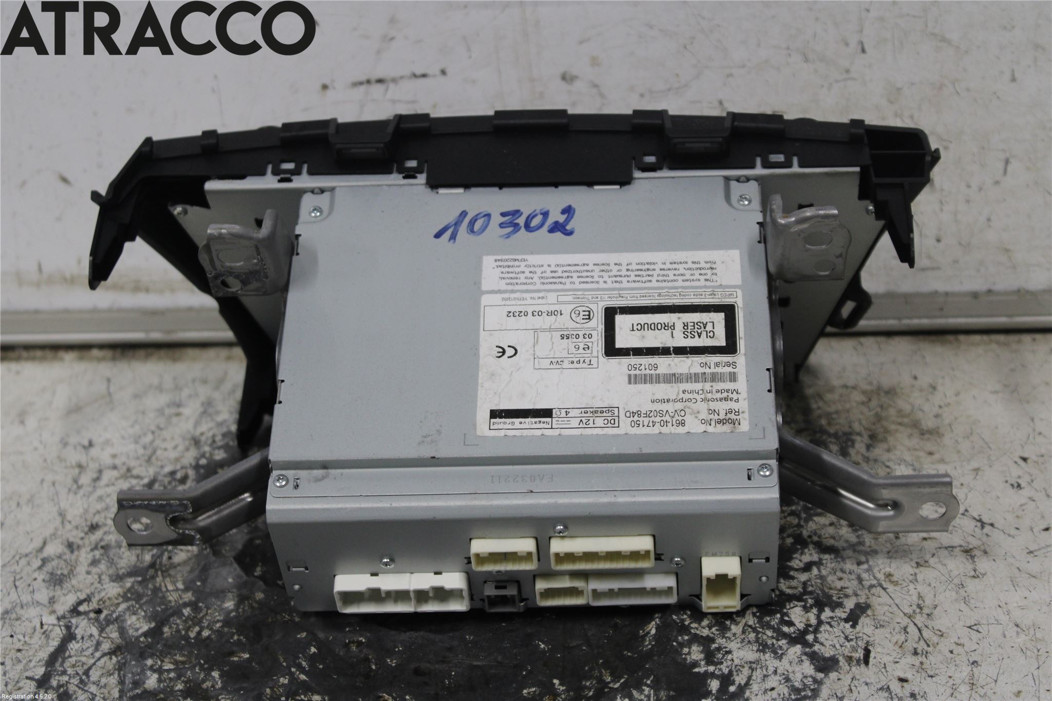 Toyota PRIUS+ ZVW40 12-20 Stereo Radio Med Cd