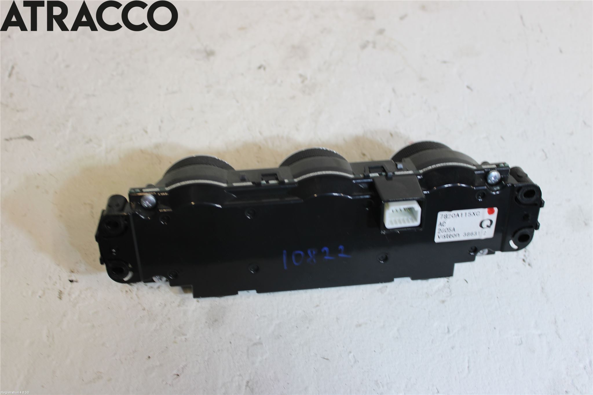 Peugeot 4008 Varme Ac Betjening-Display