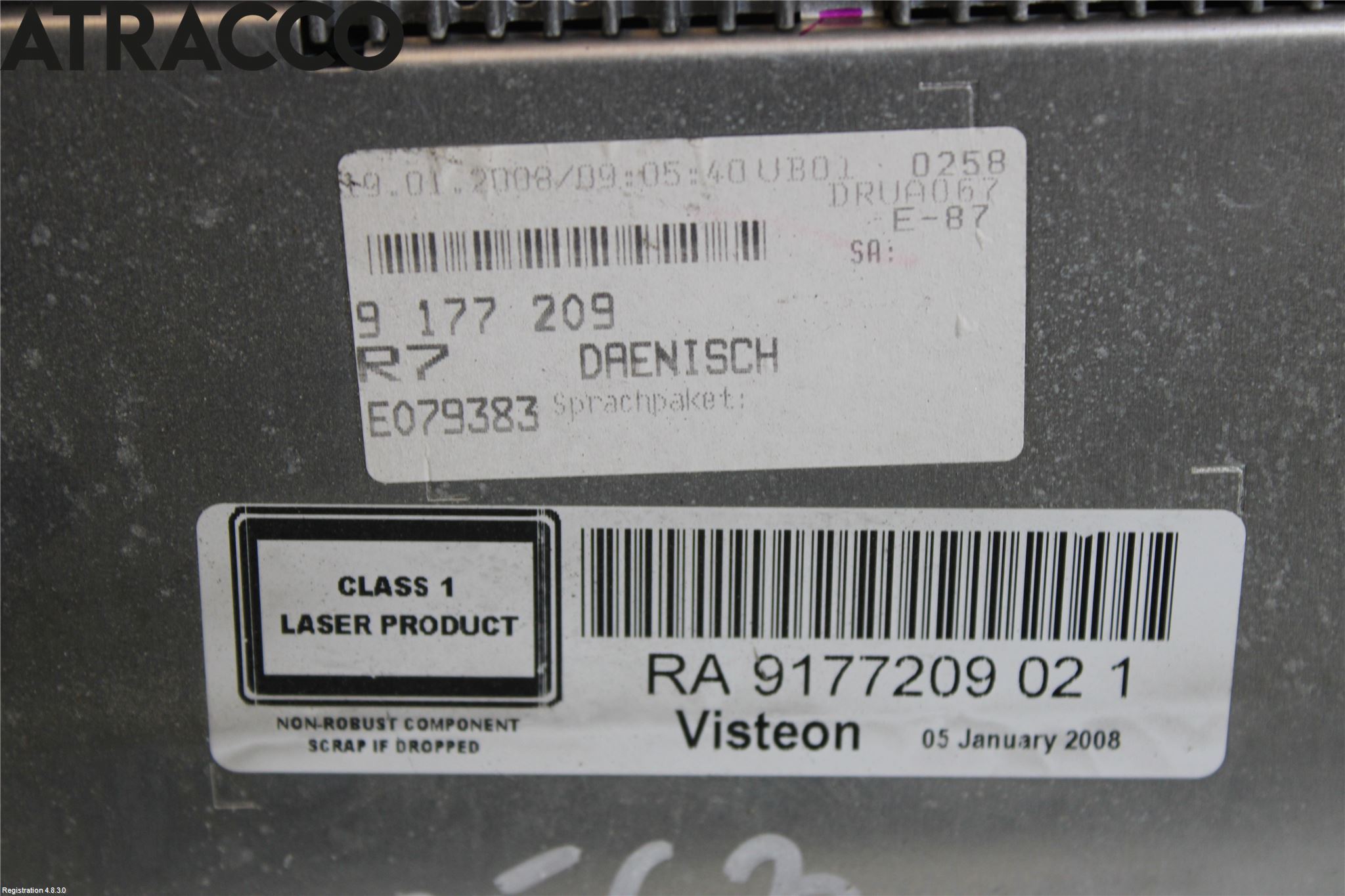 BMW 1 E87/81 5D/3D 03-11 Stereo Radio Med Cd