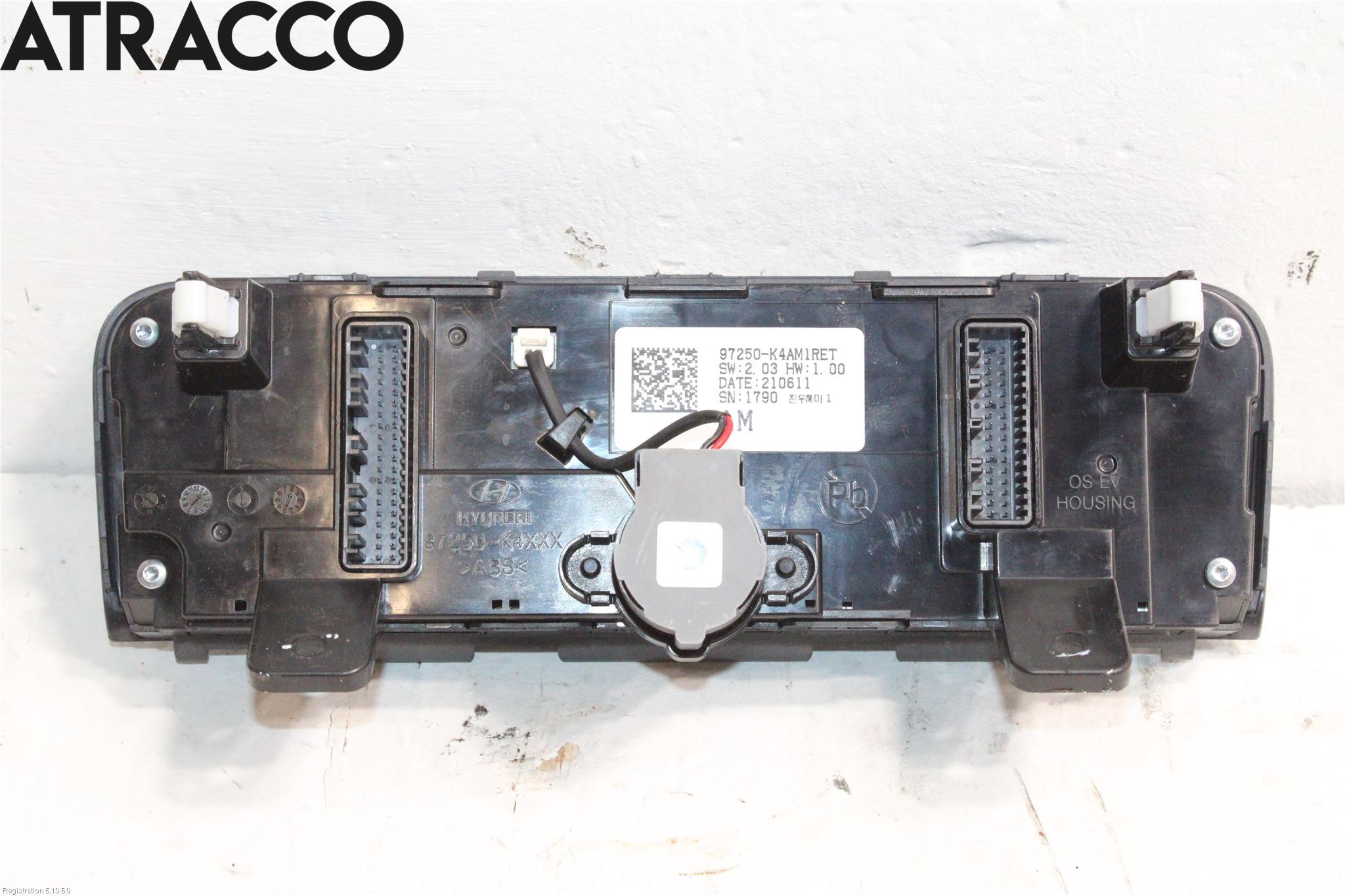 Nissan LEAF 18- Varmeapparat Panel(Regulering)