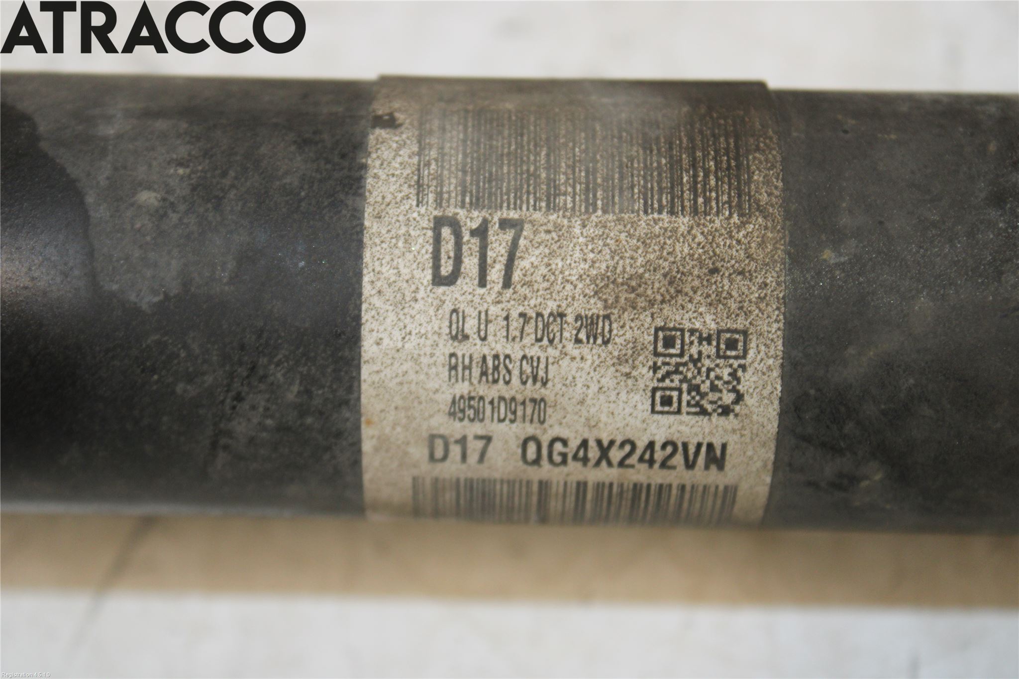 Hyundai TUCSON 05- Drivaksel Foran Kompl Høyre