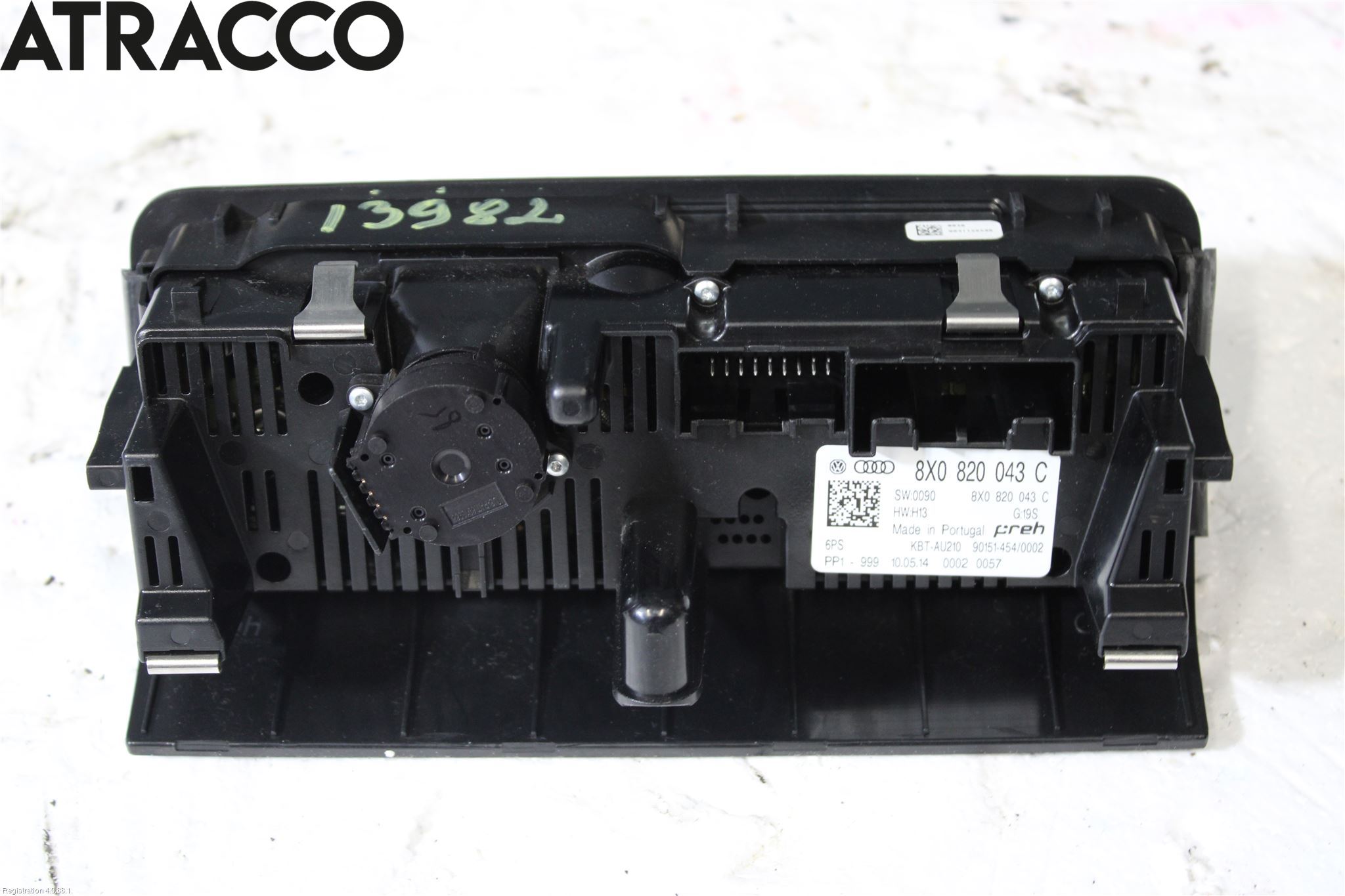 Audi A1/S1 11-18 Varme Ac Betjening-Display