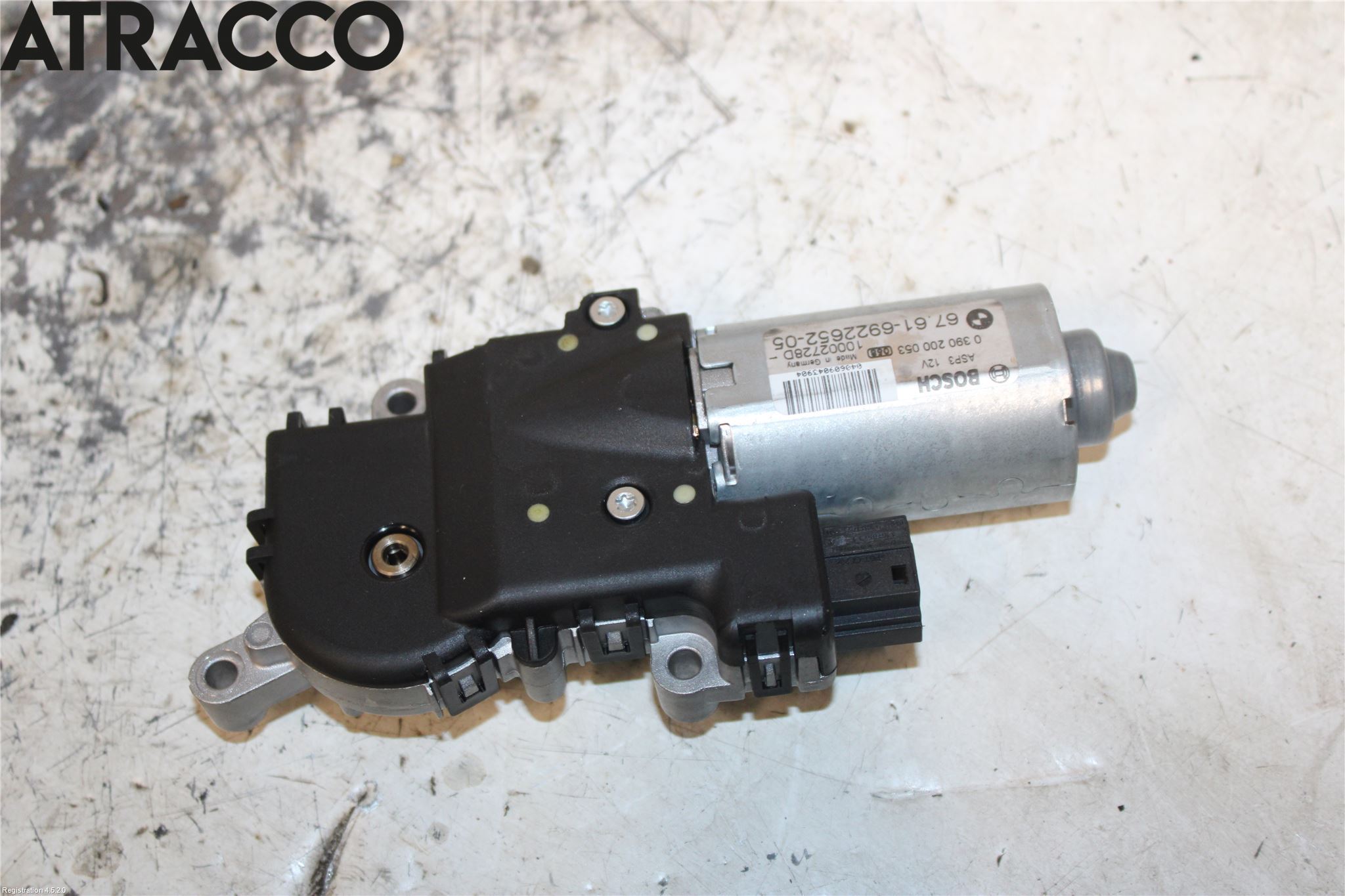 BMW 5 E60/61 Sed/Tou 02-10 Viskermotor Bakluke