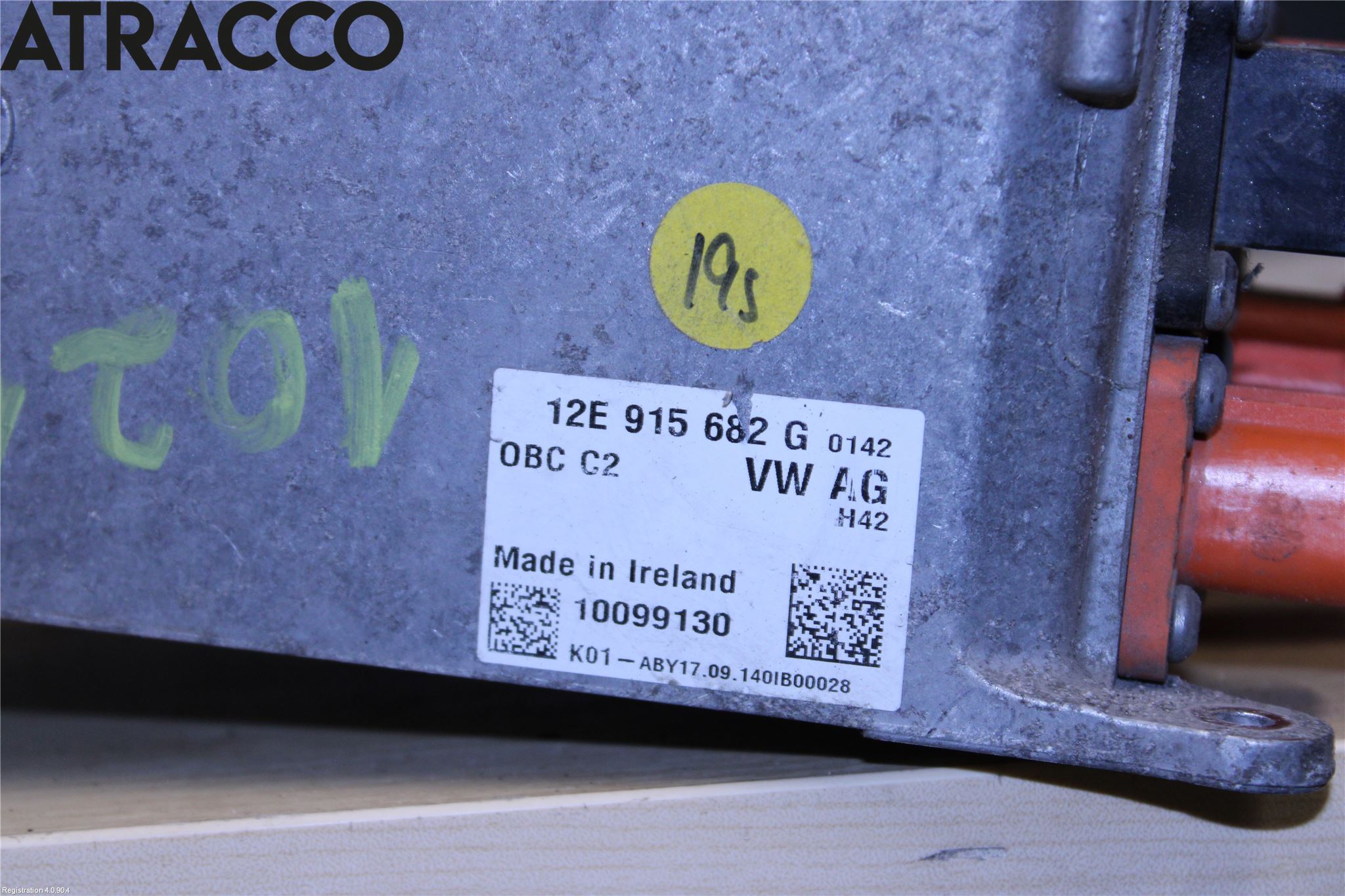 Volkswagen VW GOLF / E-GOLF VII 13-20 Batterilader Hybrid