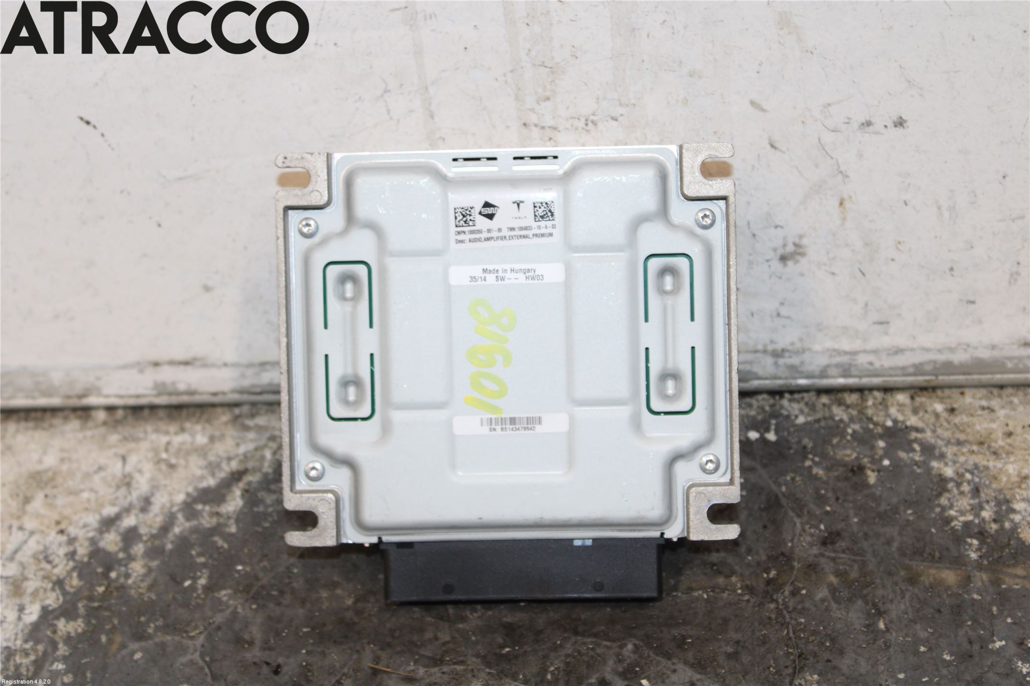 Tesla MODEL S 13- Stereo Forsterker