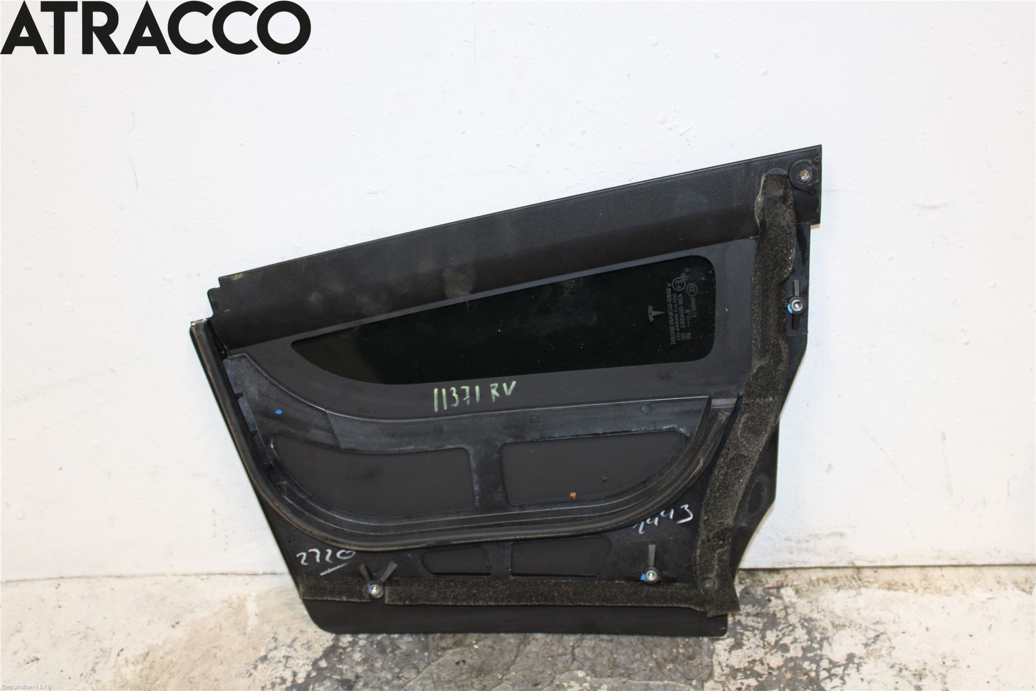 Tesla MODEL X 16- Dørrute Bak Venstre 4Dørs