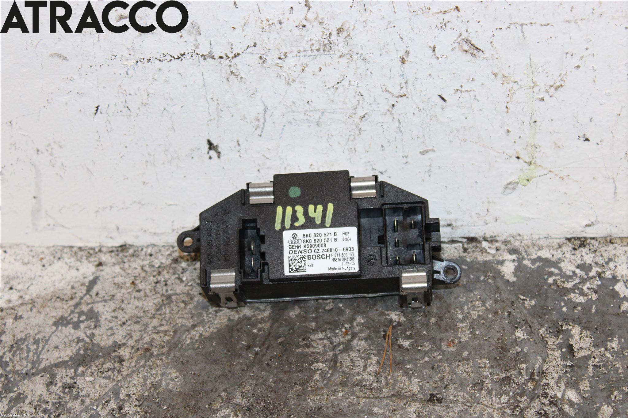 Audi A4/S4 08-11 Varmeapparat Viftemotstand