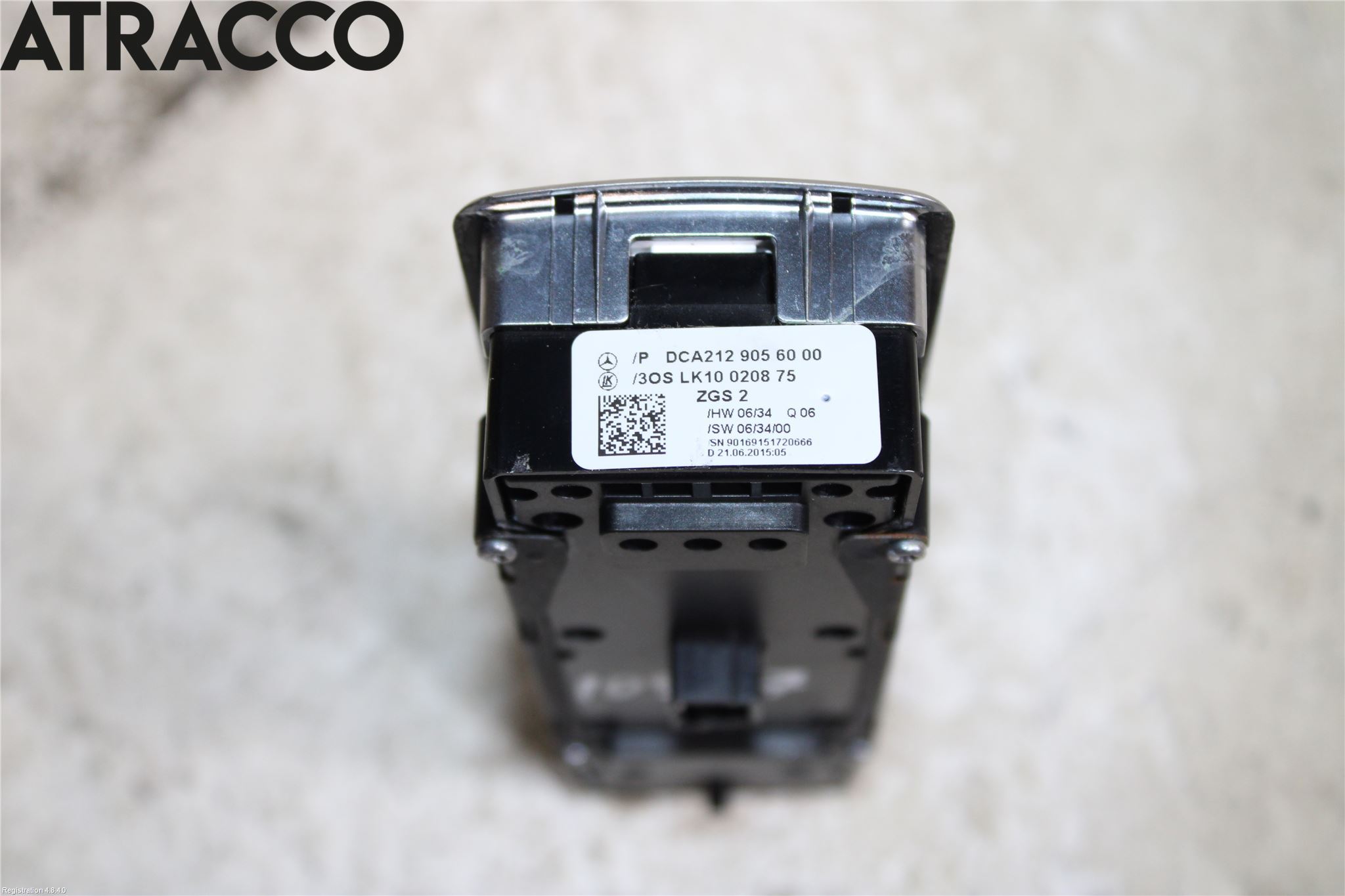 Mercedes-Benz MB E-KLASS (W212) 09-16 Bryter Vindusheis