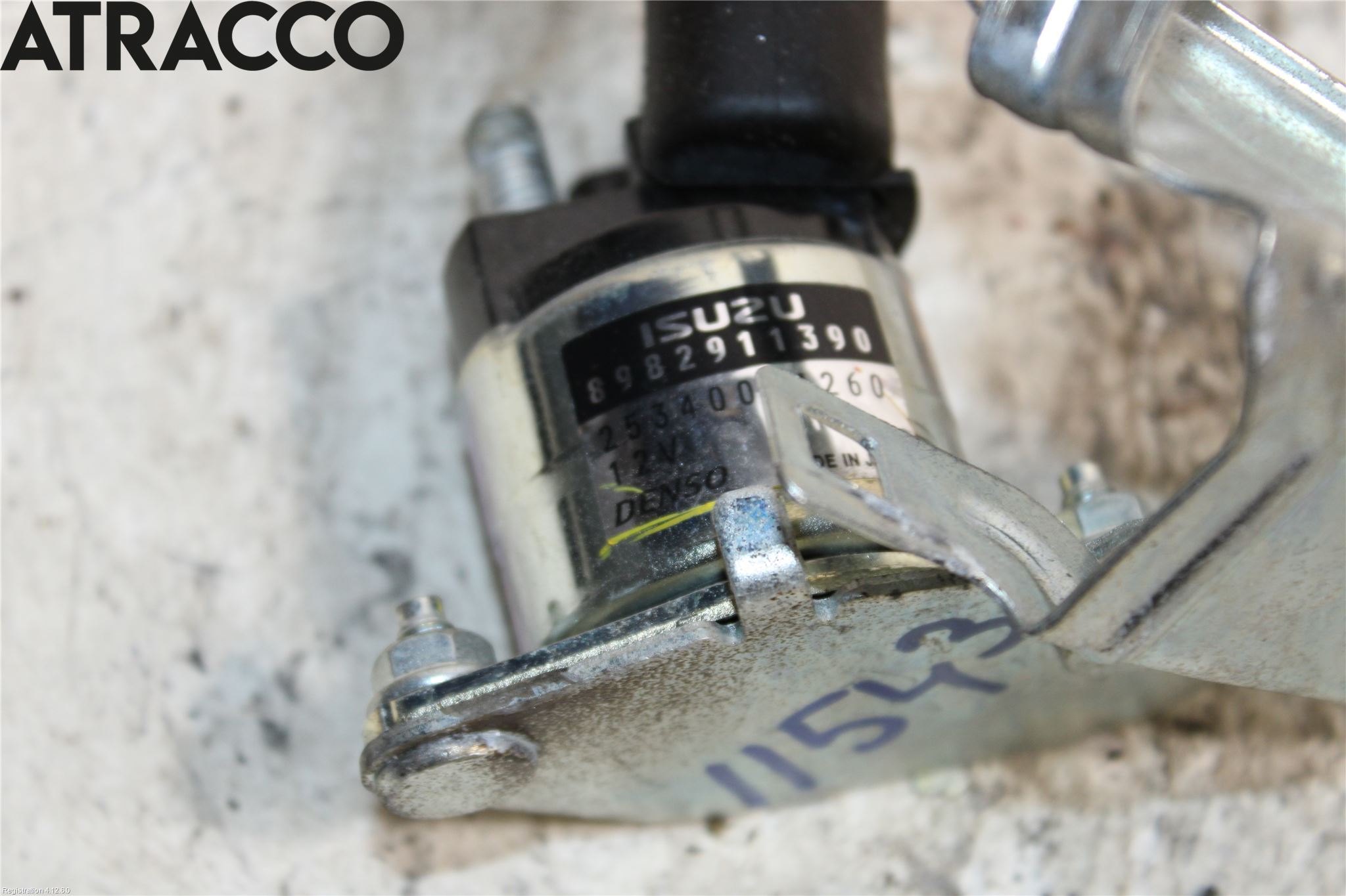 Isuzu D-MAX Startmotor Innslag