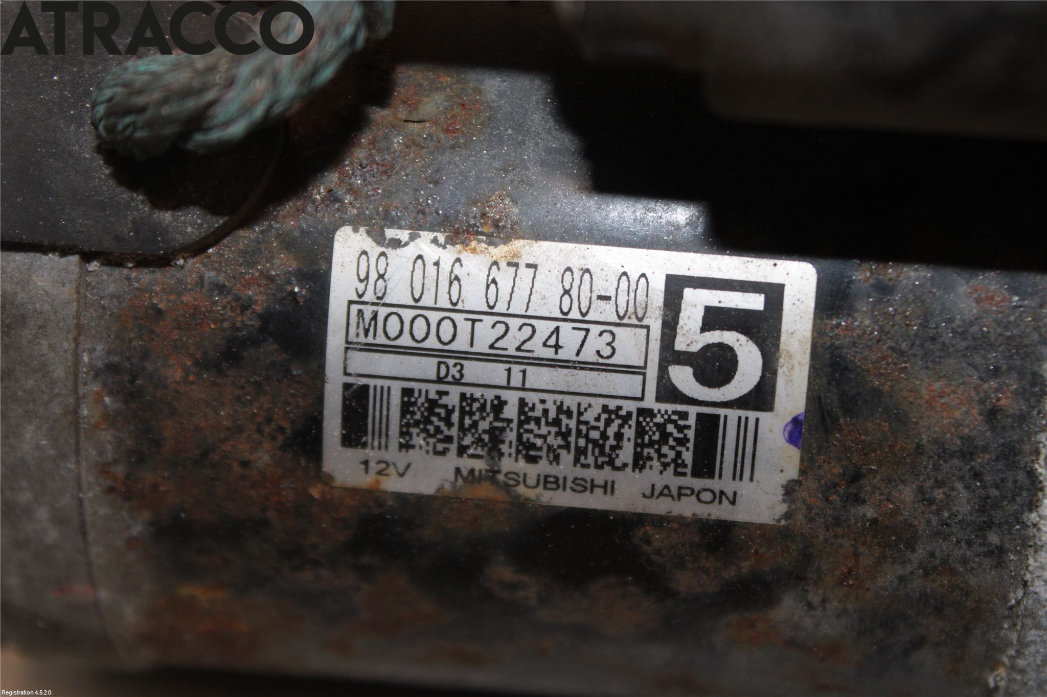 Peugeot 208 12-15 Startmotor Diesel