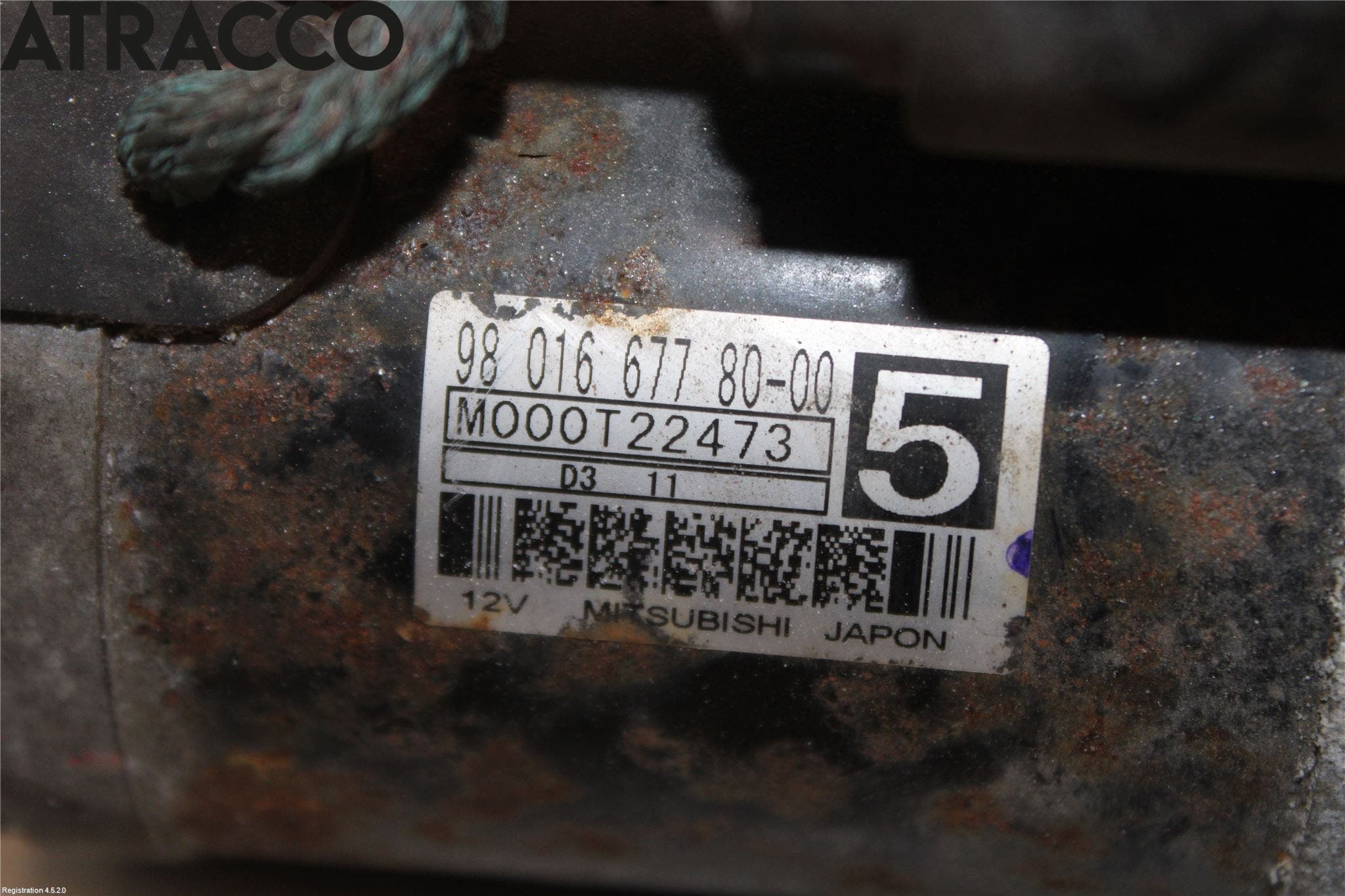 Peugeot 208 12-15 Startmotor Diesel