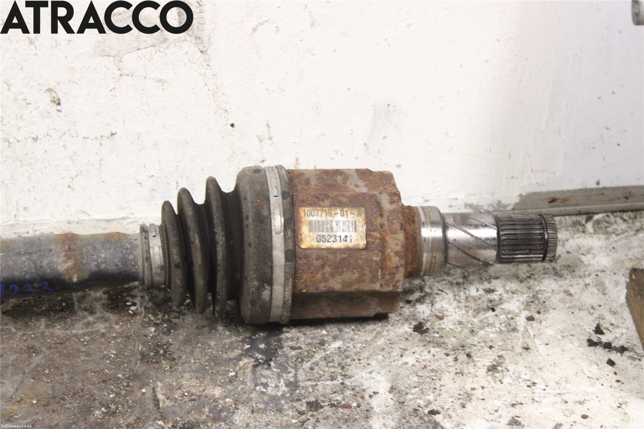 Tesla MODEL S 13- Drivaksel Bak Kompl Høyre