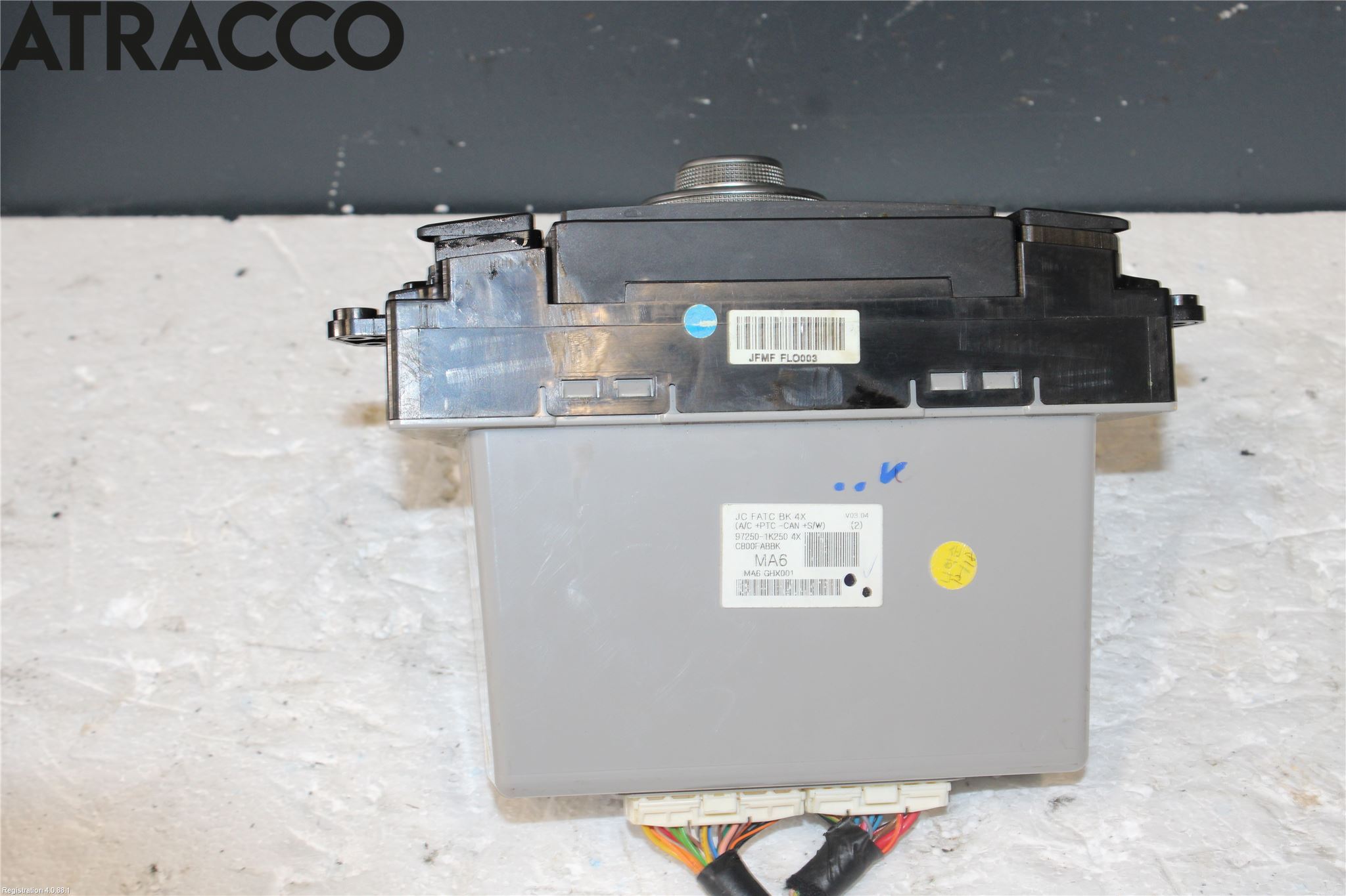 Hyundai ix20 Varme Ac Betjening-Display