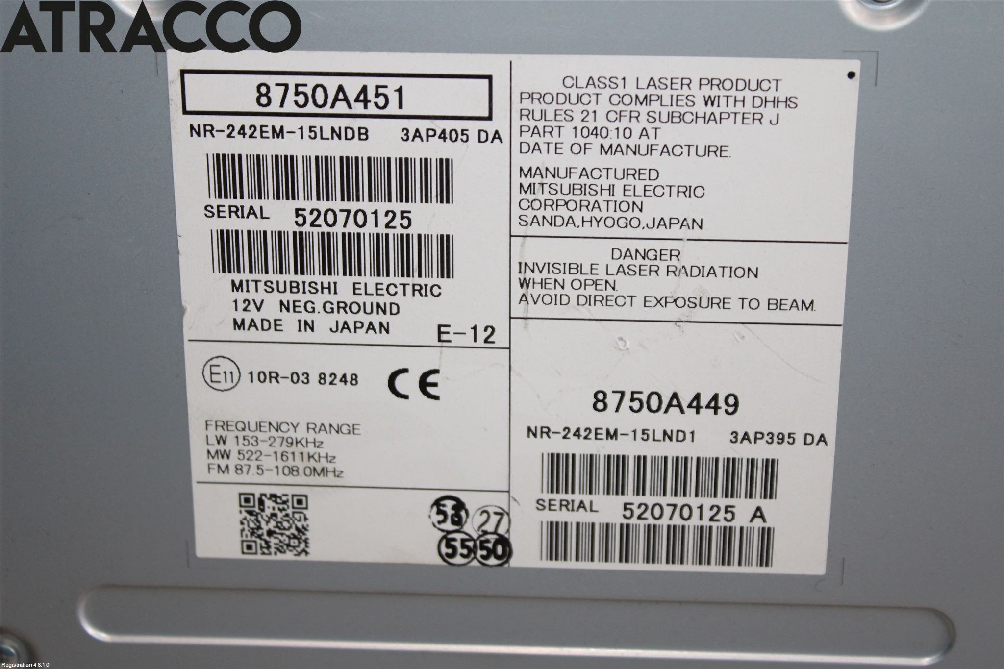 Opel ASTRA K 16-22 Stereo Radio Med Cd