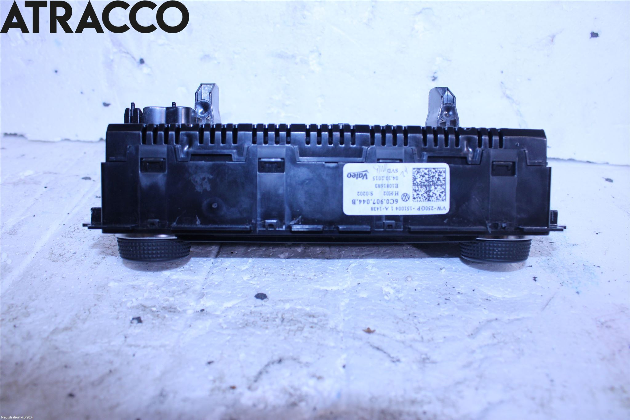 Volkswagen VW POLO 10-17 Varme Ac Betjening-Display