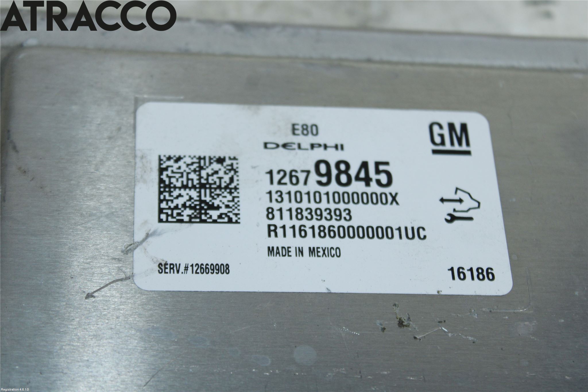 Opel ASTRA K 16-22 Styreenhet Innsprøytning