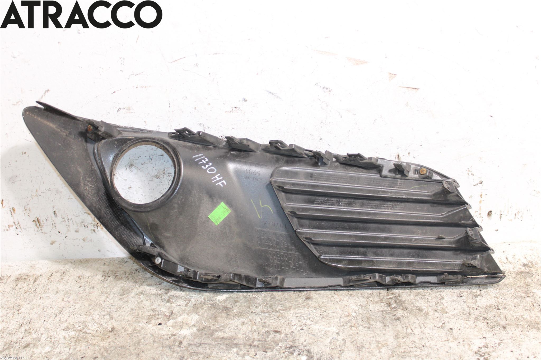 Toyota AURIS 13-19 Frontlykt Kurve-Tåkelys Ramme