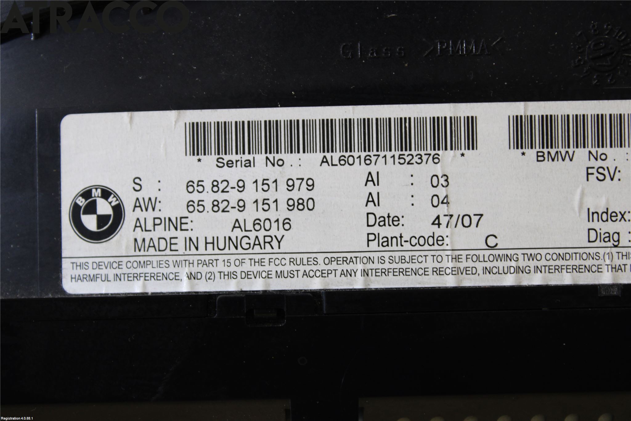 BMW 5 E60/61 Sed/Tou 02-10 Multimedia Övrigt