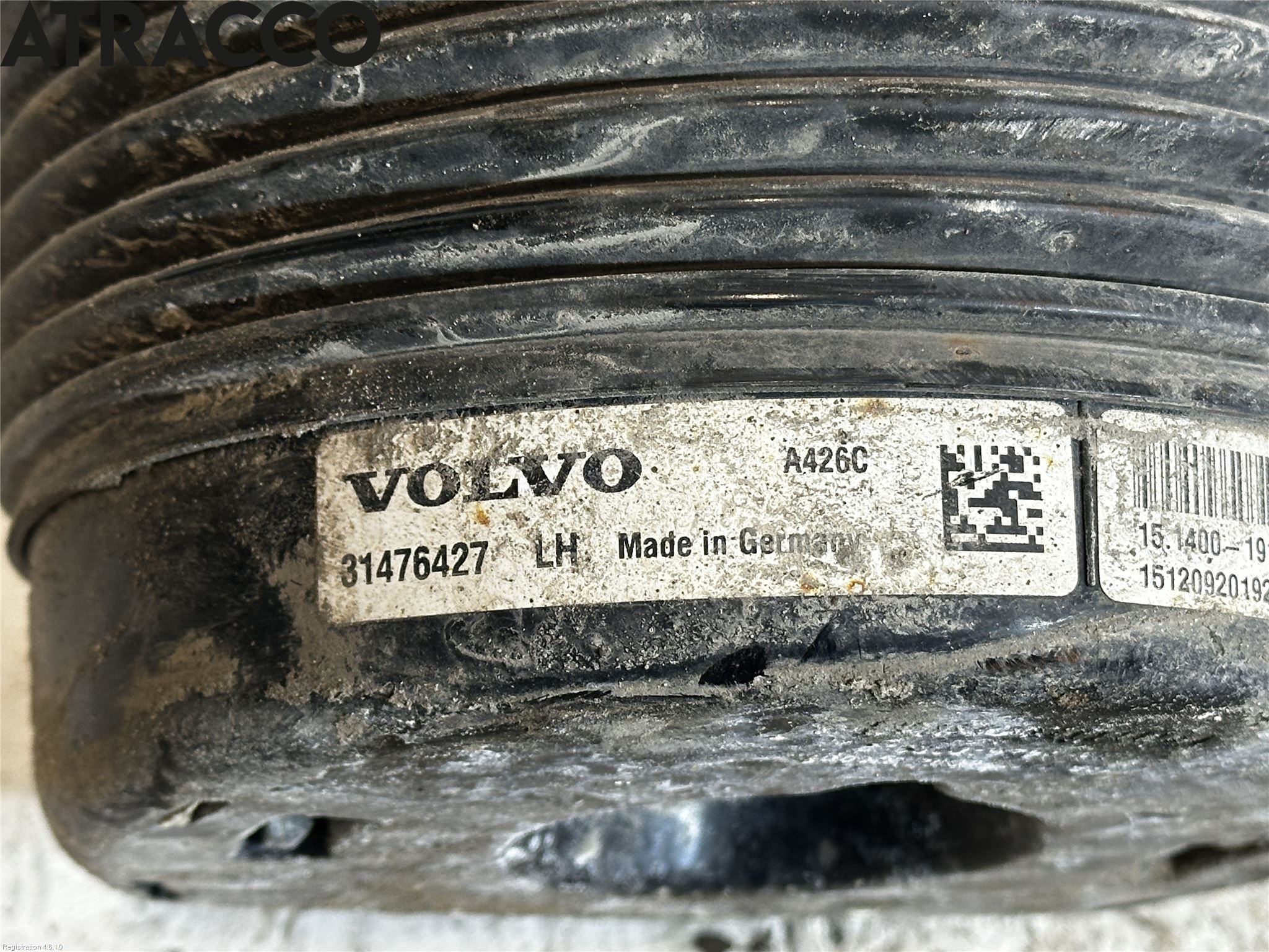 Volvo XC90/RECHARGE 16- Nivåreg Belg - Luftpute