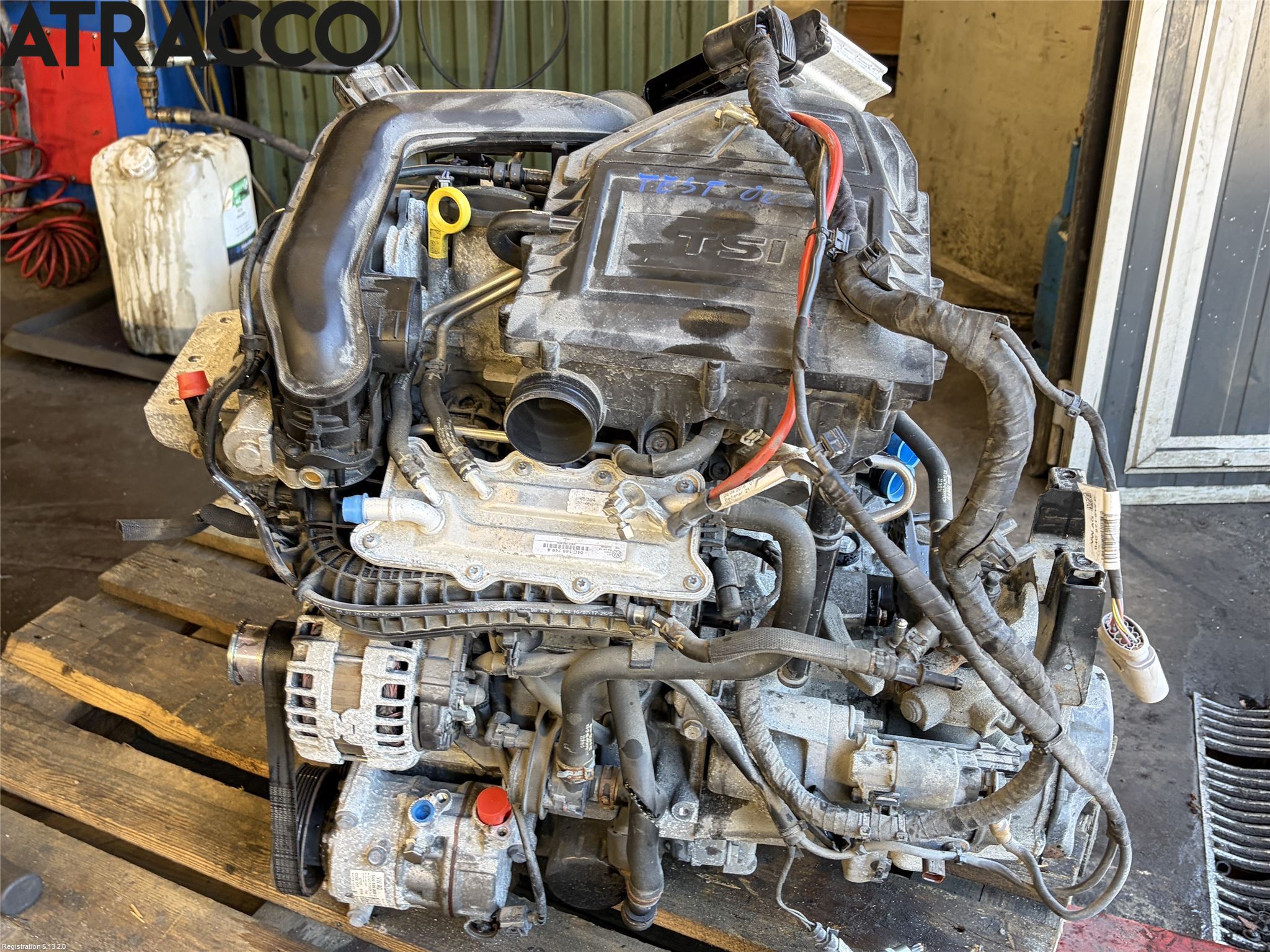 Volkswagen VW POLO 10-17 Motor Bensin