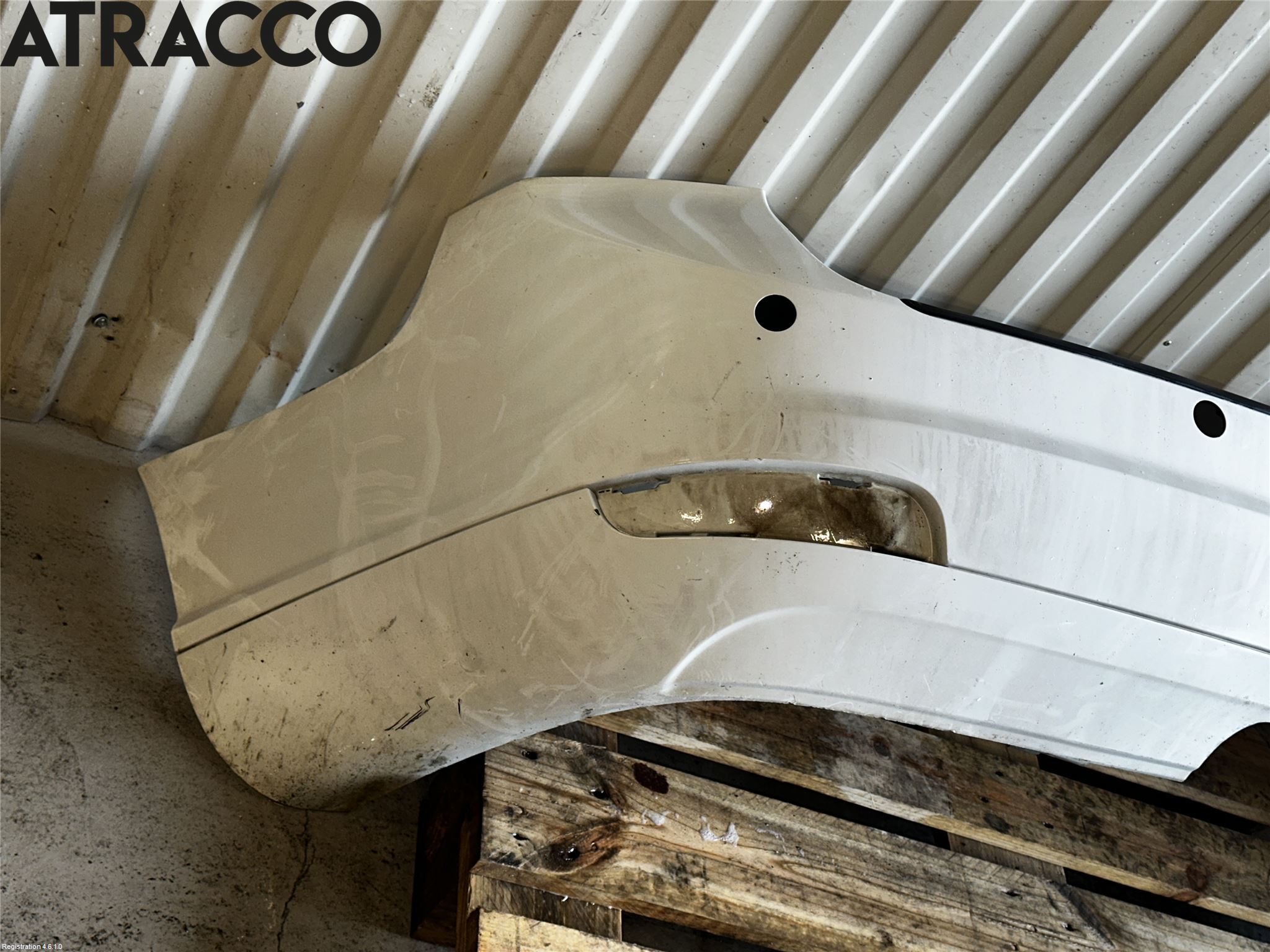 Volvo V50 08-12 Støtfanger Bak