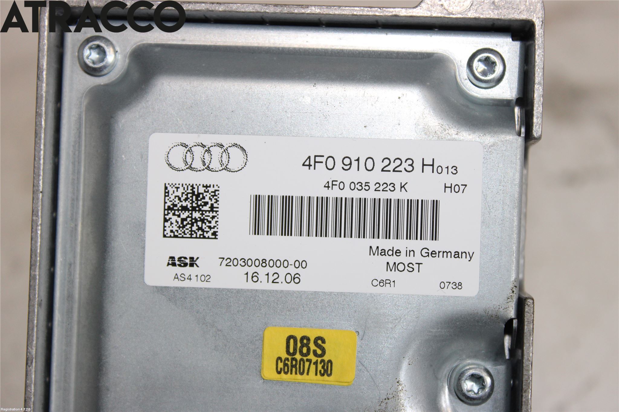 Audi A6/S6     05-11 Stereo Forsterker