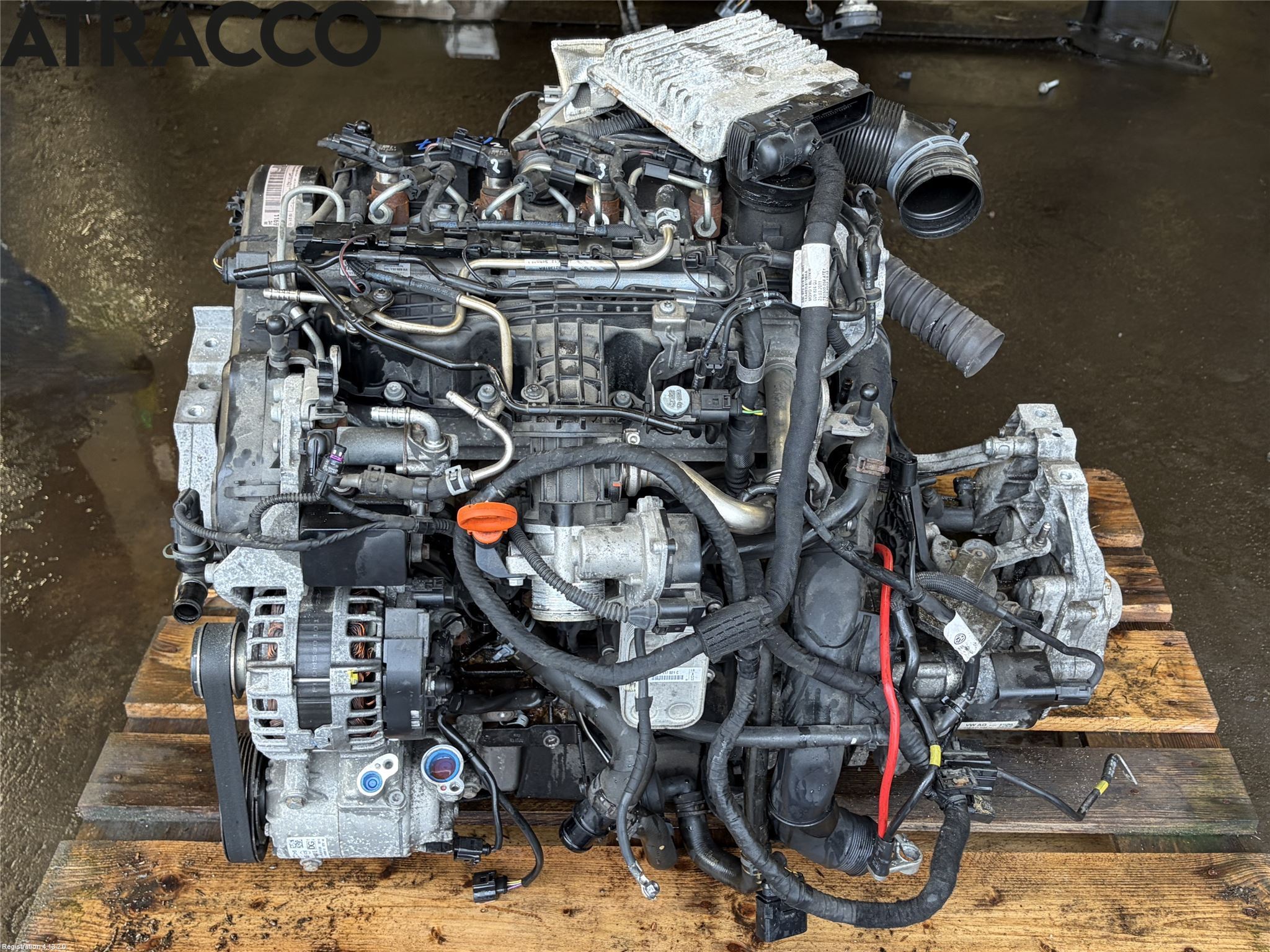Volkswagen VW PASSAT 11-14 Motor Diesel