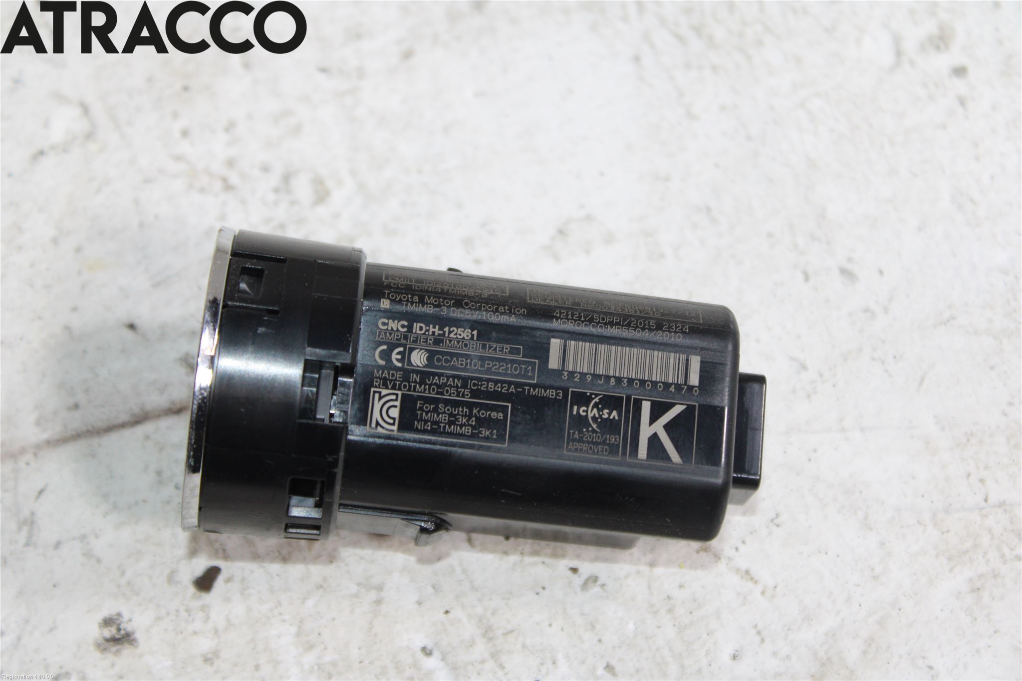 Toyota YARIS XP130 15-20 Startknapp Personbil